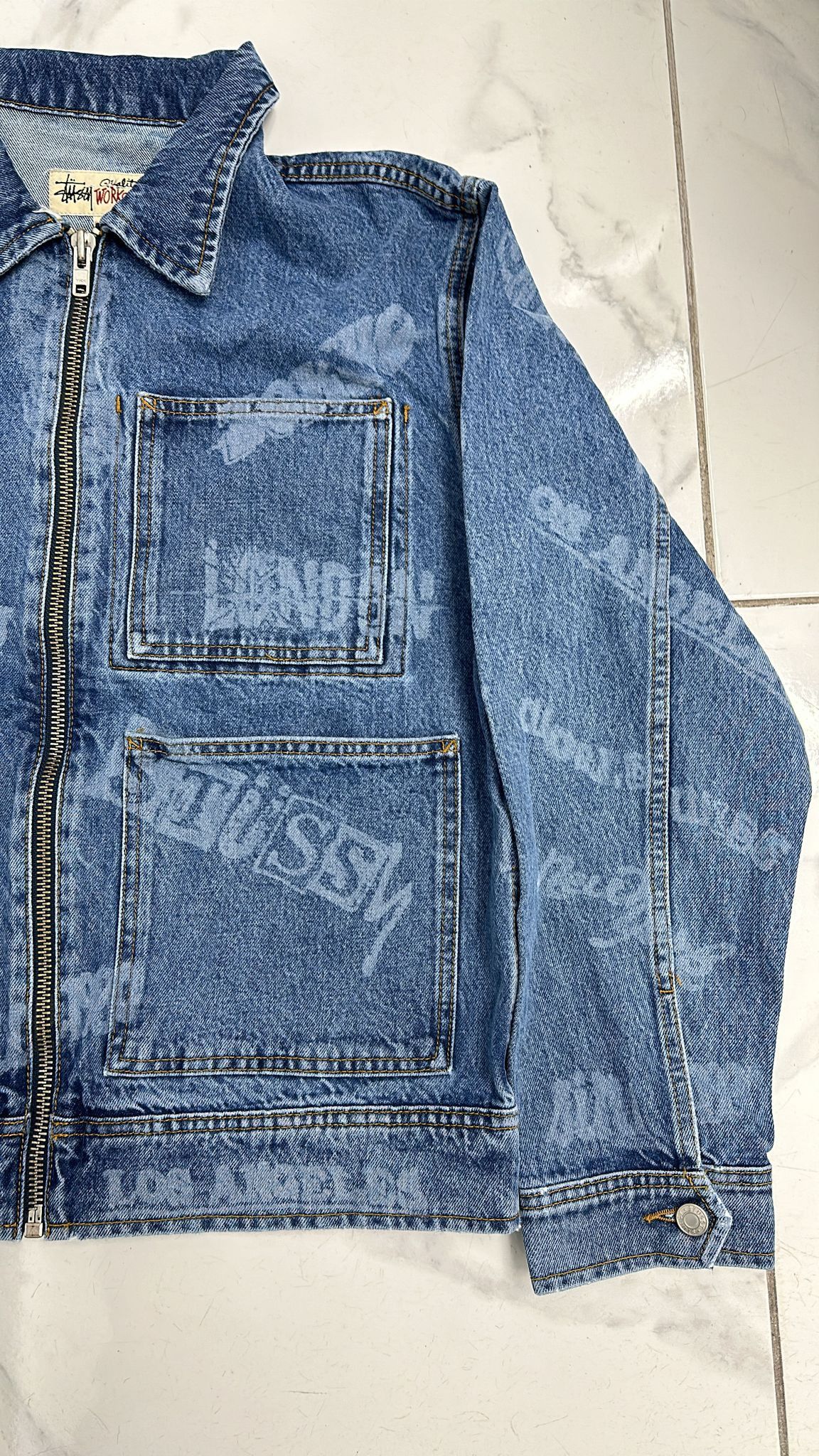 Stussy × Vintage Stussy x Lance Mountain Worldwide Work Jacket Size S Size US S / EU 44-46 / 1 - 4 Thumbnail