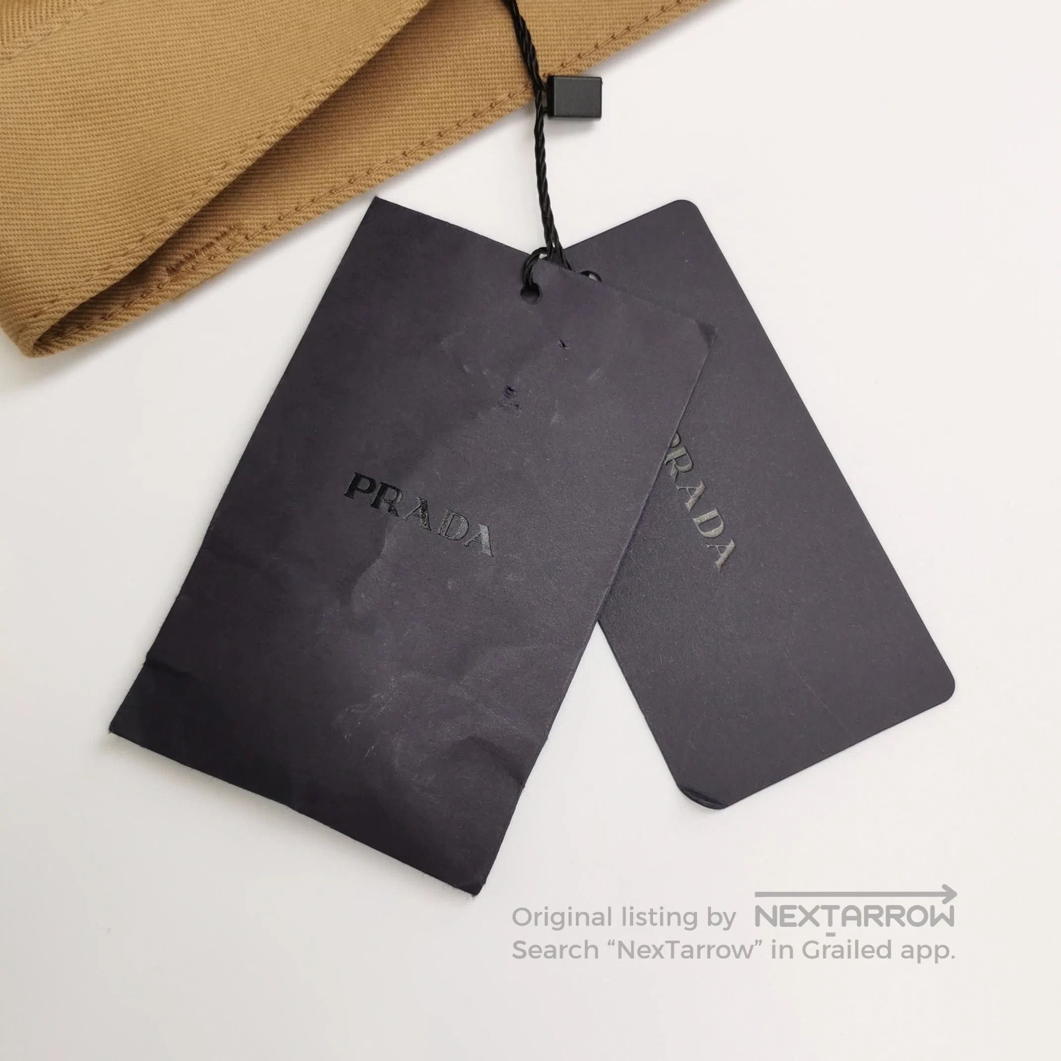 Prada Prada Cotton Letter Logo Pants Size 33. Size US 36 / EU 52 - 3 Thumbnail