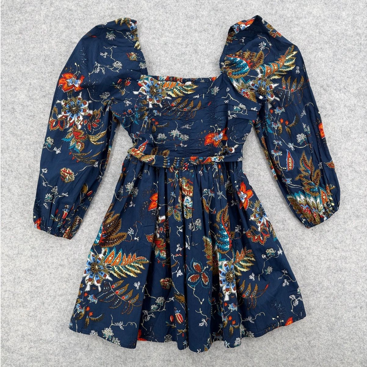CAROLINE CONSTAS NWT Caroline Constas Floral Off Shoulder Short Poplin Dress Size S / US 4 / IT 40 - 1 Thumbnail