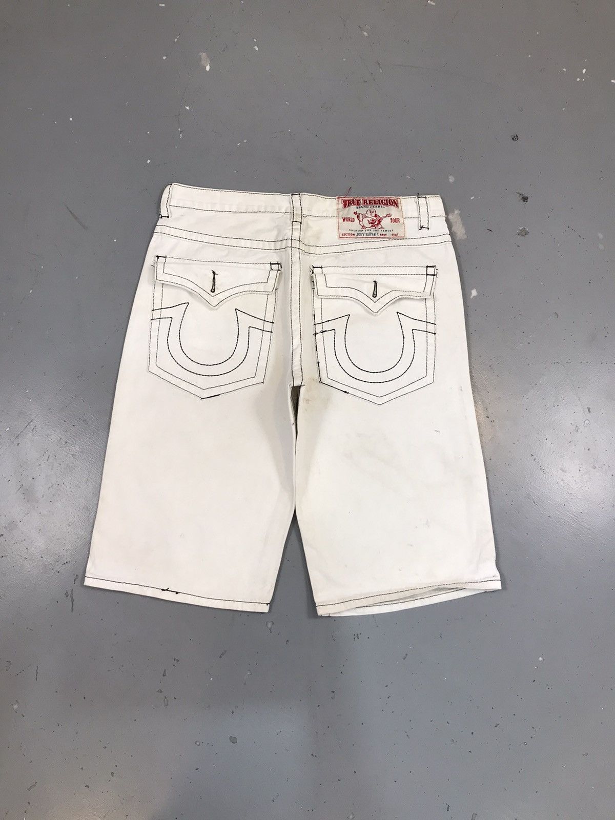 True Religion × Vintage Vintage true religion inspired Joey super T denim jort Size US 36 / EU 52 - 2 Thumbnail