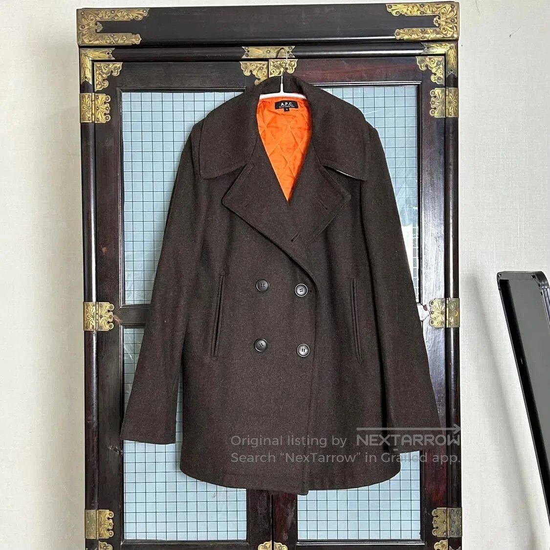 A.P.C. APC Vintage Wool Coat. Size M / US 6-8 / IT 42-44 - 2 Thumbnail