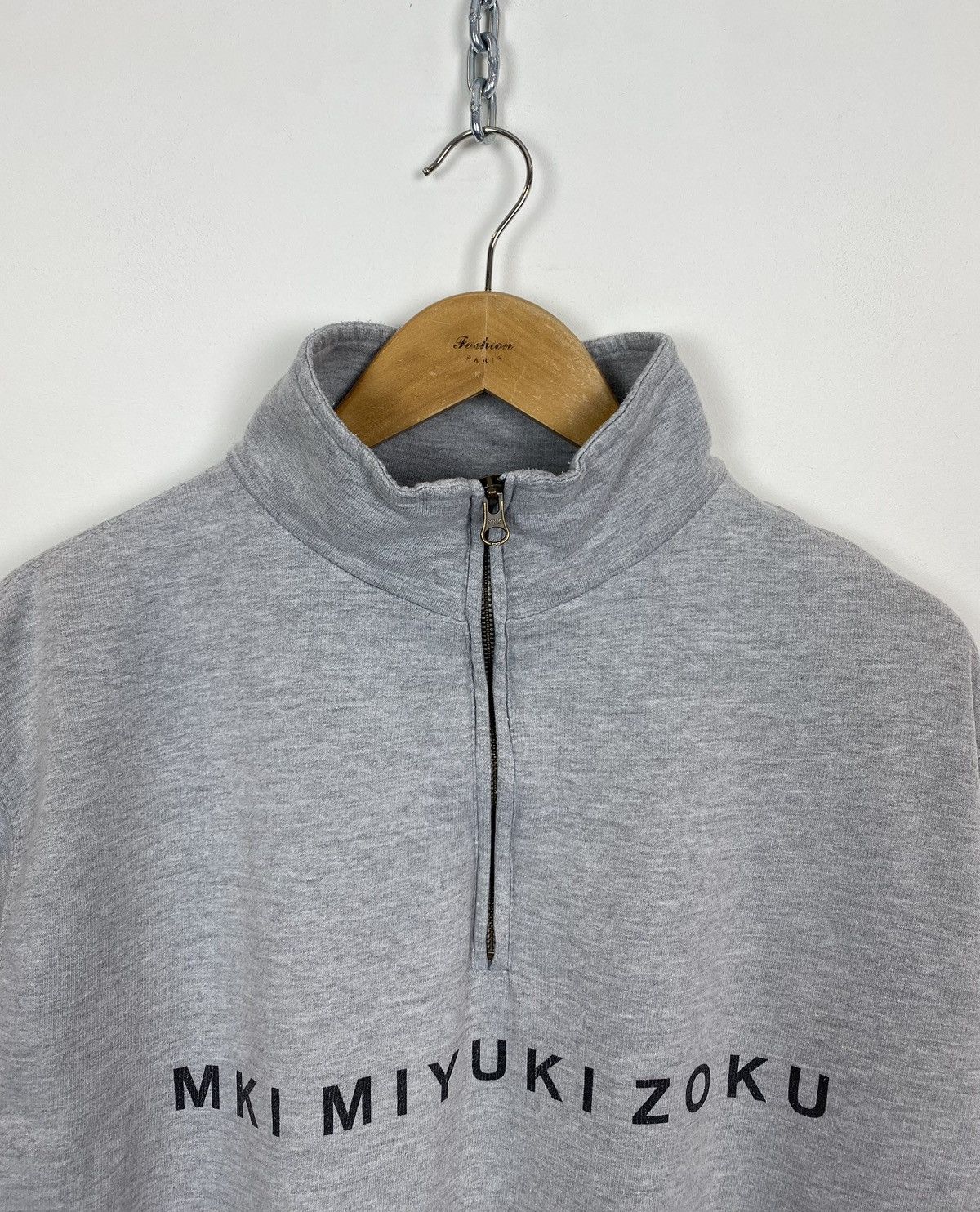 Other Mki Miyuki Zoku 1/3 Zip Sweatshirt High Neck Y2K Crazy Size US L / EU 52-54 / 3 - 2 Thumbnail
