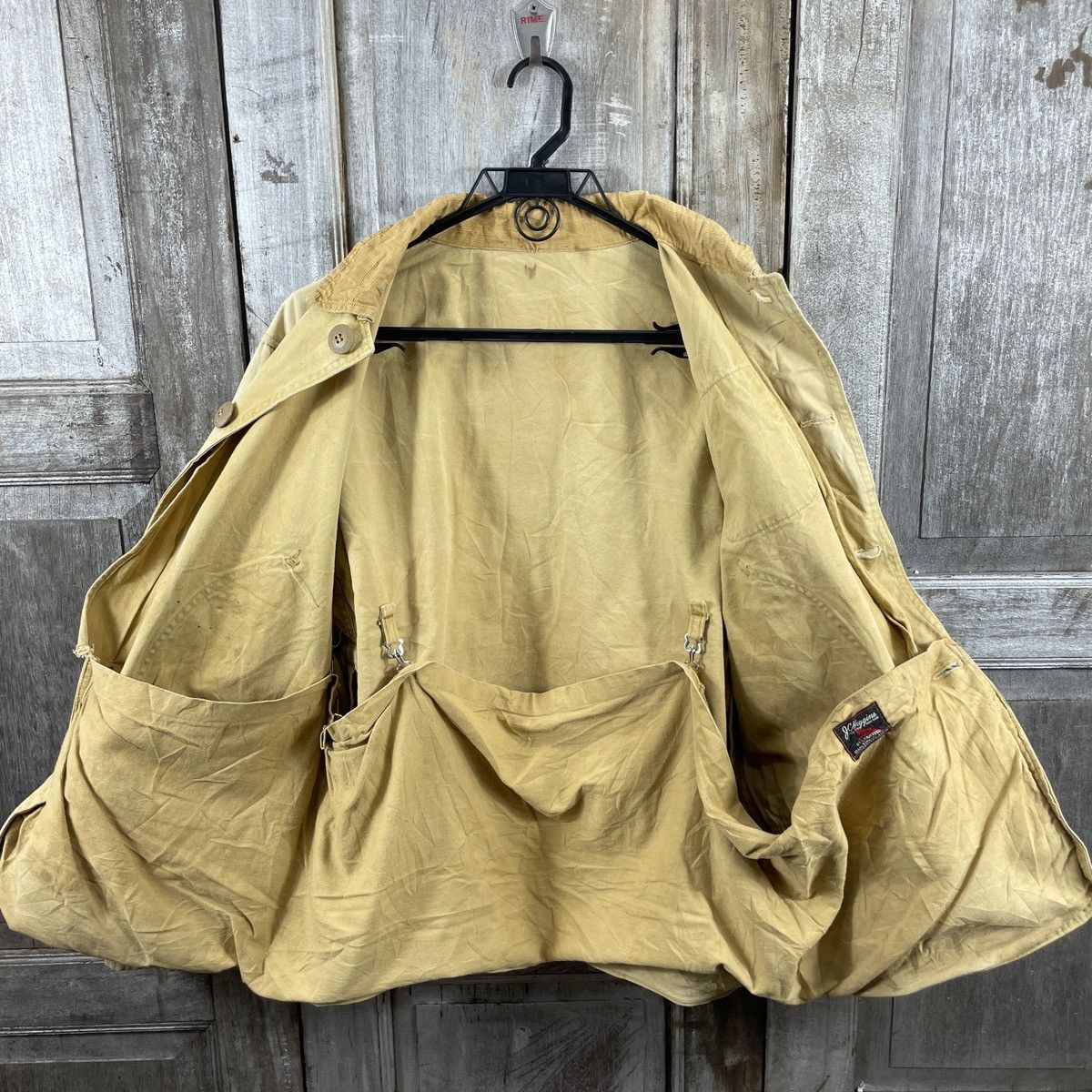 Japanese Brand × Vintage Vintage Japanesebrand Distressed Workers Jacket Size US L / EU 52-54 / 3 - 8 Thumbnail
