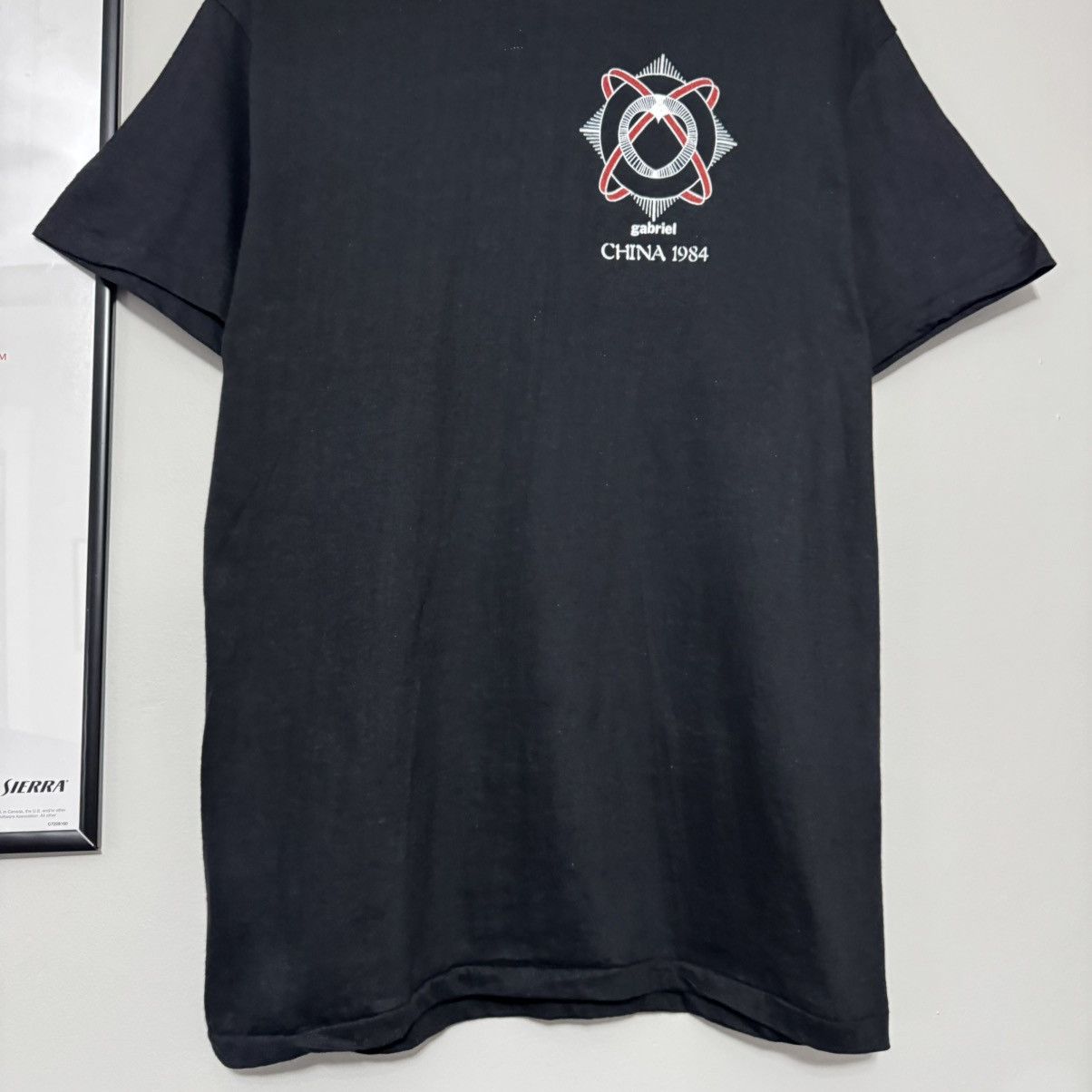 Band Tees × Vintage VINTAGE 1984 PETER GABRIEL CHINA TOUR RARE 80s BAND TEE Size US L / EU 52-54 / 3 - 4 Thumbnail