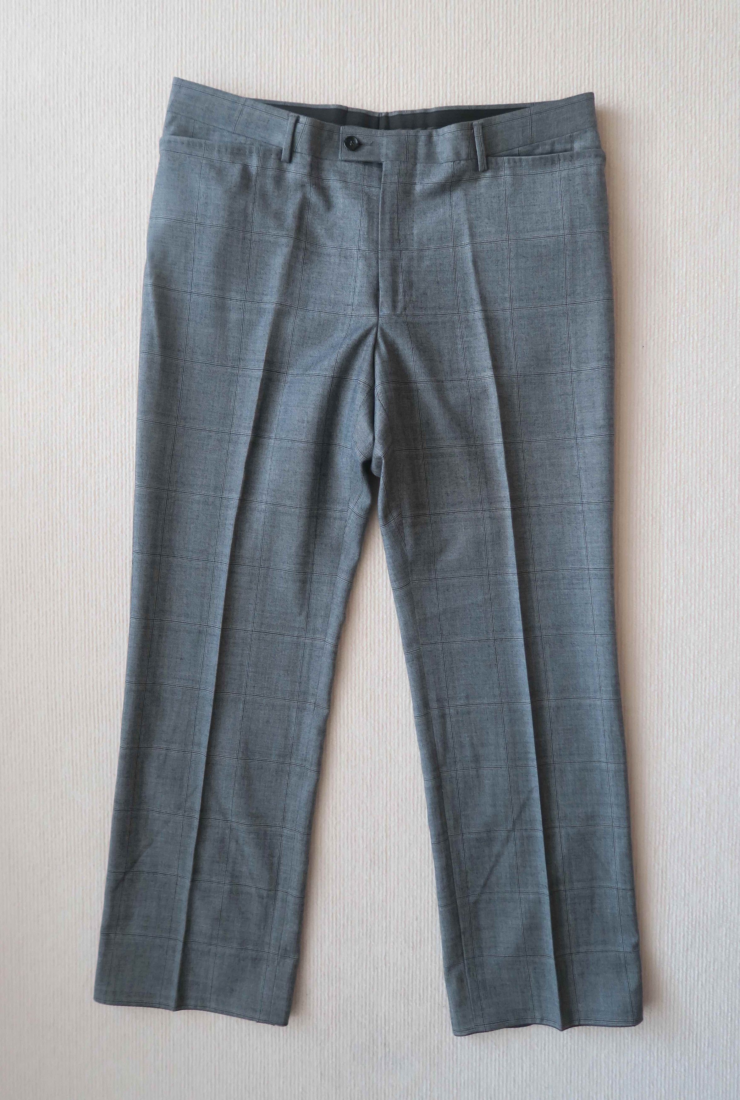 Gucci Gucci Gray Check Straight Leg Pants Size US 36 / EU 52 - 5 Thumbnail