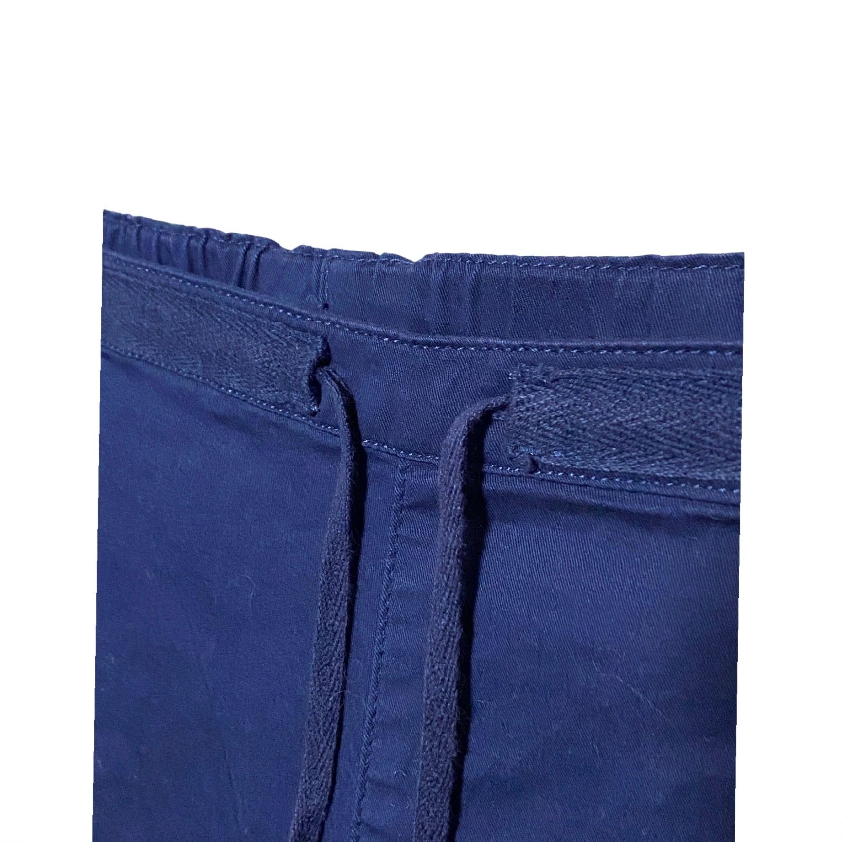 Coldwater Creek VINTAGE Coldwater Creek Navy Blue Pants Pull On Front Tie Pockets Womens Plus 1X 16W 18W Size 40" / US 18 - 4 Thumbnail