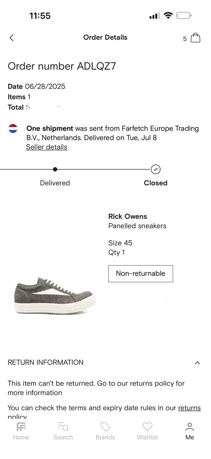 Rick Owens Rick Owen Concordians Vintage Low ‘Bosco Suede’ Size US 12 / EU 45 - 6 Thumbnail