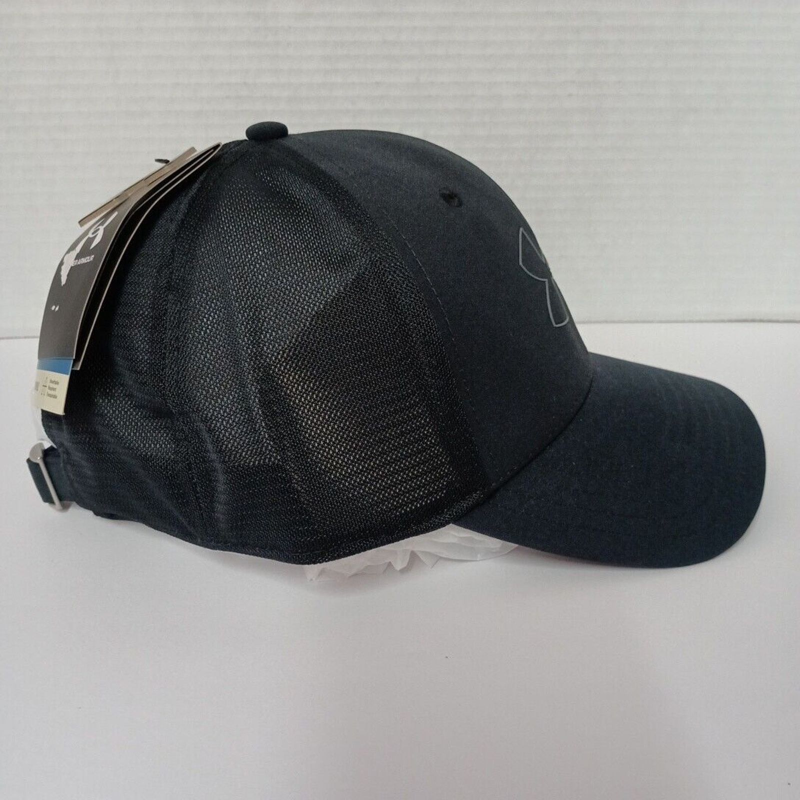 Under Armour Under Armour Mens Iso-Chill Driver Mesh Adjustable Cap Black Size ONE SIZE - 2 Thumbnail