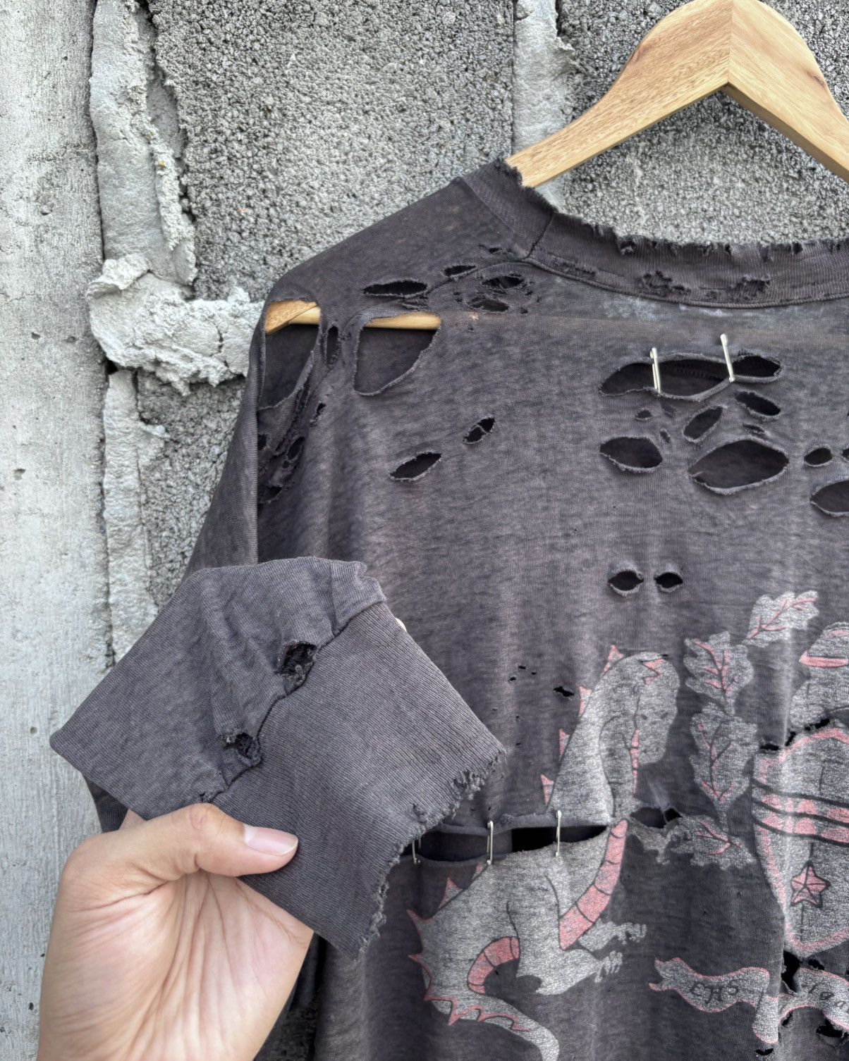 Vintage Thrashed Distressed Madrigal 1996 Shirt Faded ERD Grunge 96 Size US XL / EU 56 / 4 - 19 Thumbnail