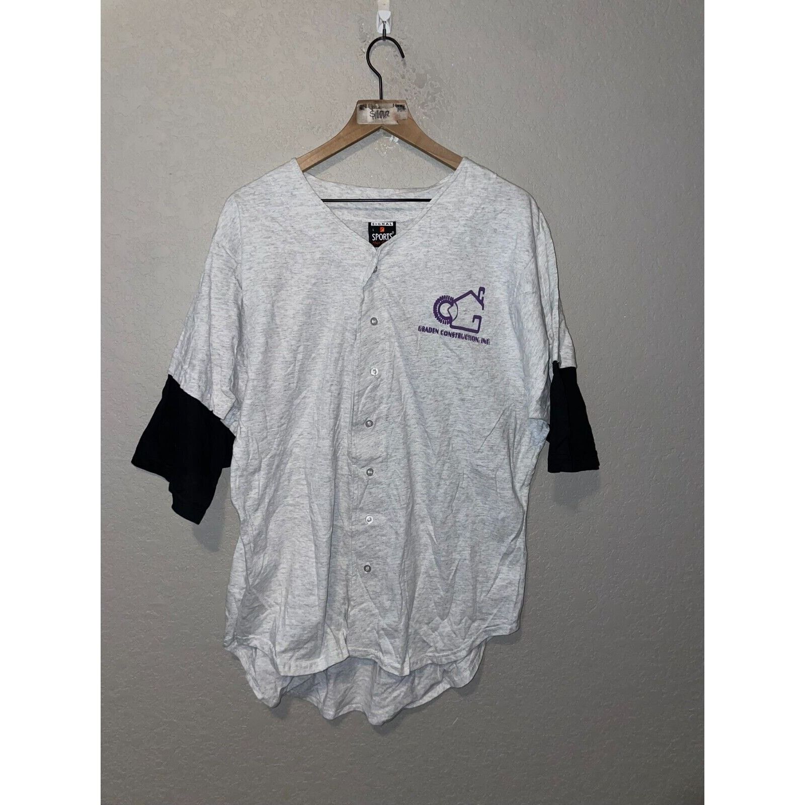 Signal Sport Vintage Test Print Jersey Signal Montana Gray VTG 90s L USA Size US L / EU 52-54 / 3 - 2 Thumbnail
