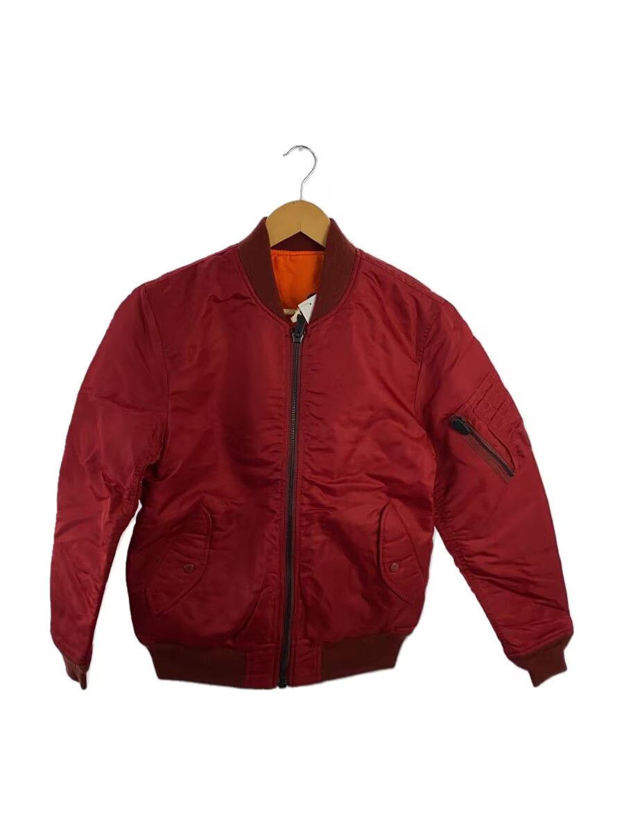 Avirex Avirex Plain Nylon Flight Jacket Red Size US M / EU 48-50 / 2 - 1 Thumbnail