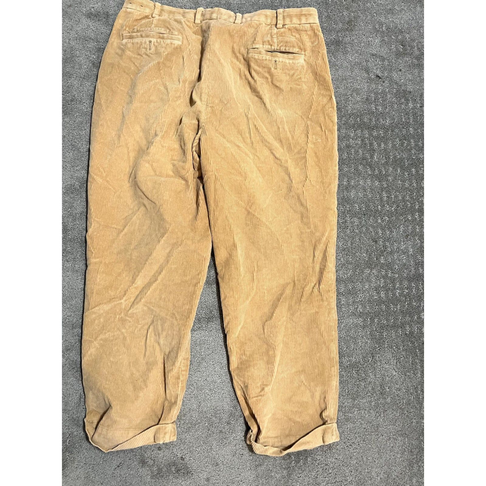 Brooks Brothers Brooks Brothers Pant Men 38x30 Golden Brown Chino Corduroy Elliott Pleated Front Mens Size US 38 / EU 54 - 3 Thumbnail