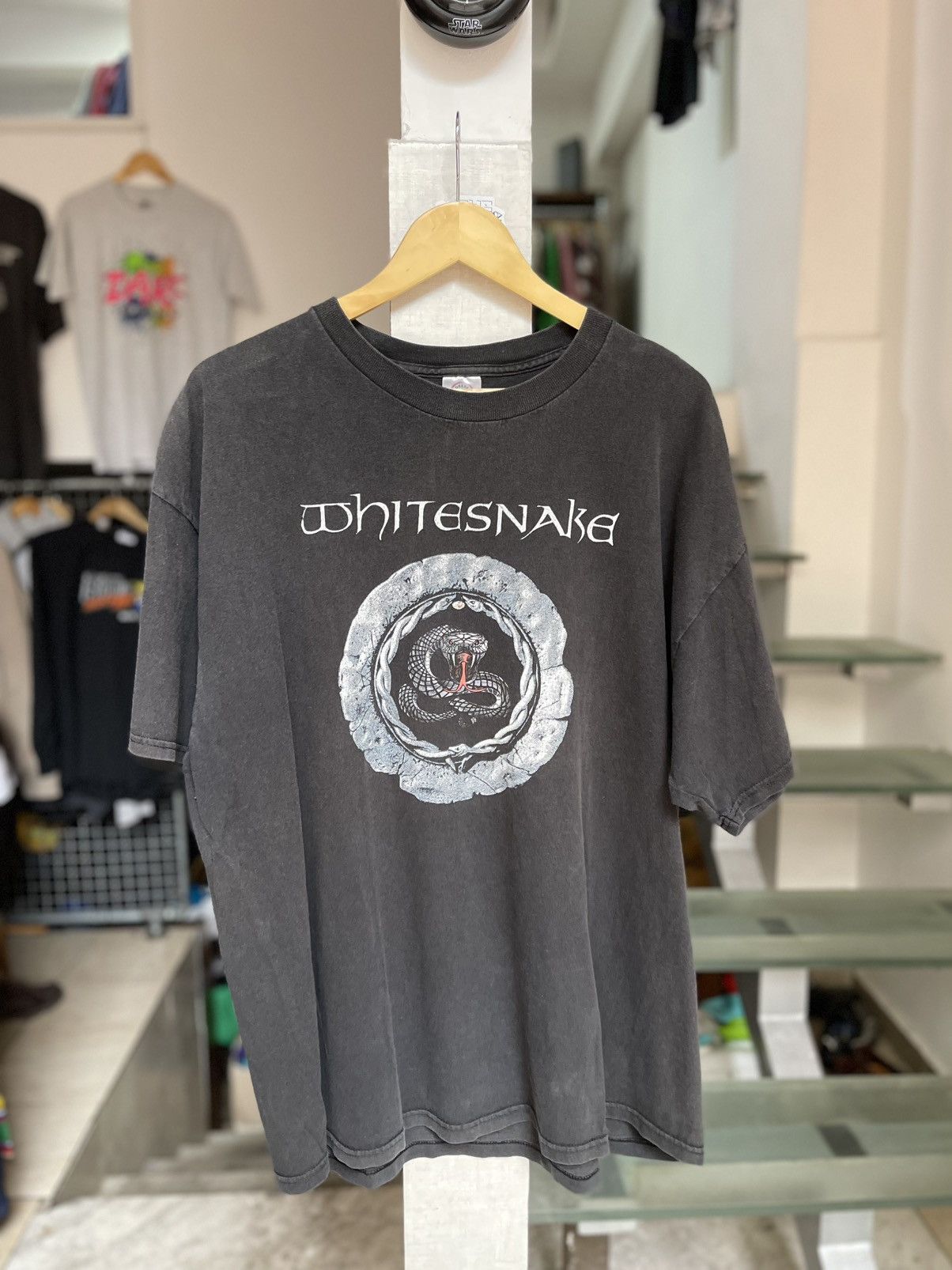 Vintage Vintage Whitesnake North American tour 2003 t shirt Size US XXL / EU 58 / 5 - 1 Thumbnail