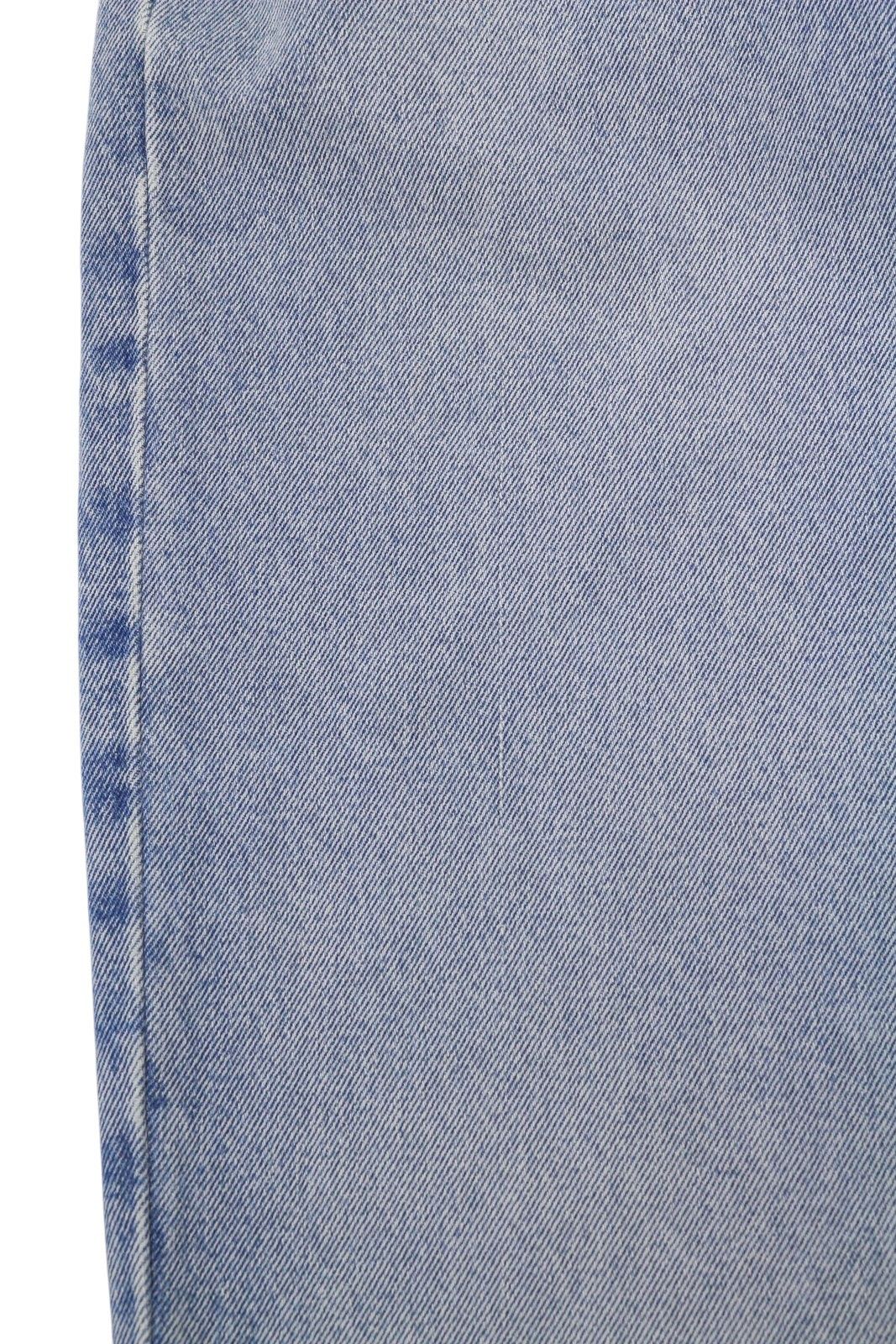 Other LUKE 44 Blue Faded Distress Relaxed Button Fly 87824 Size 34" / US 12 / IT 48 - 8 Thumbnail