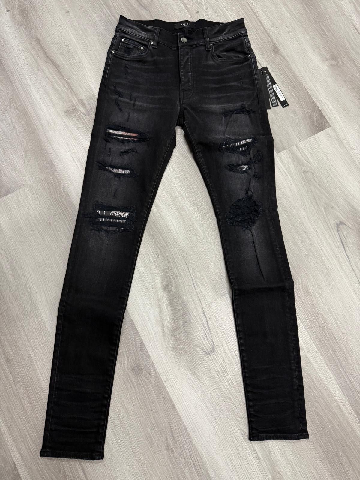 Amiri Art Patch Jeans