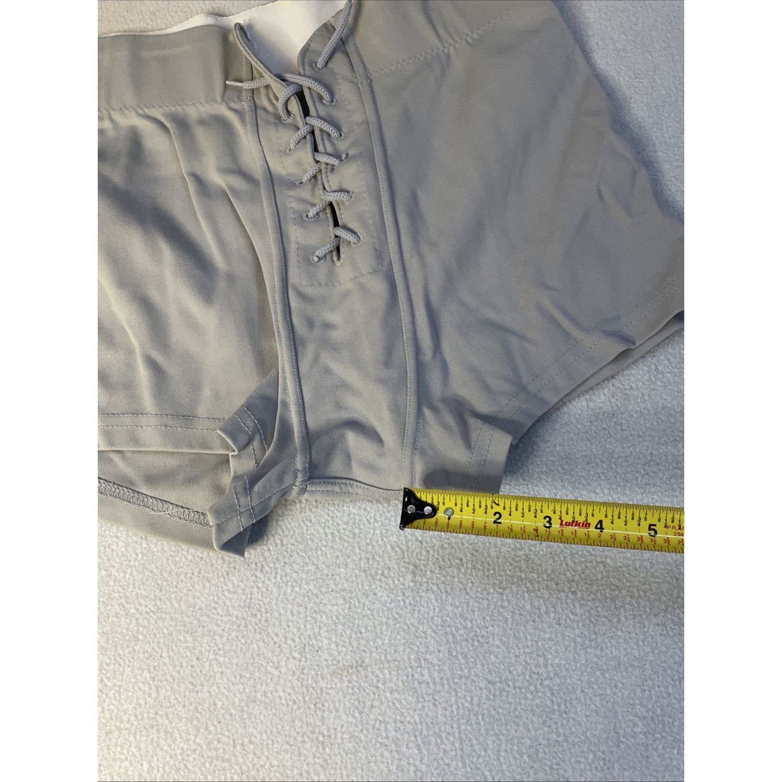 Other Vintage Lace Up Front Hot Pants Mens Large High Waisted Gray Size US 34 / EU 50 - 9 Thumbnail