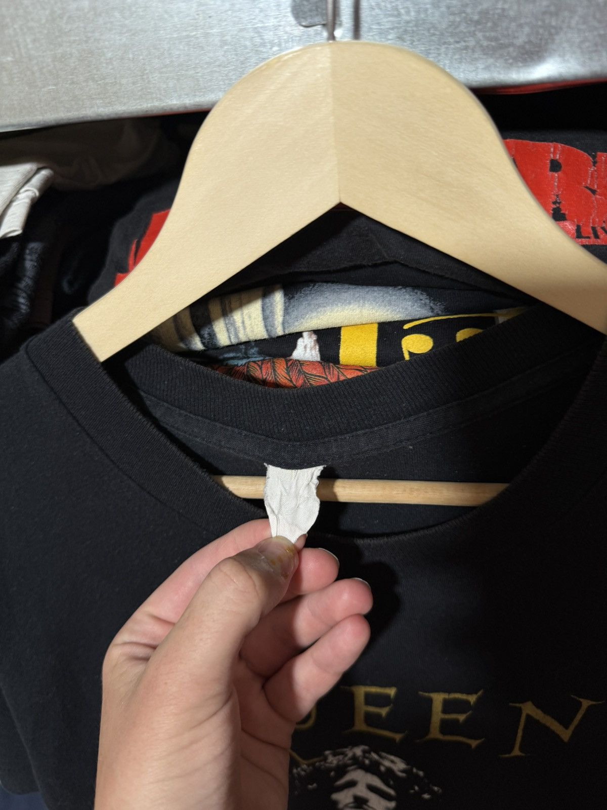 Band Tees Vintage 1992 Queen Bohemian Rhapsody Rock Band Retro T-Shirt Size US S / EU 44-46 / 1 - 5 Thumbnail