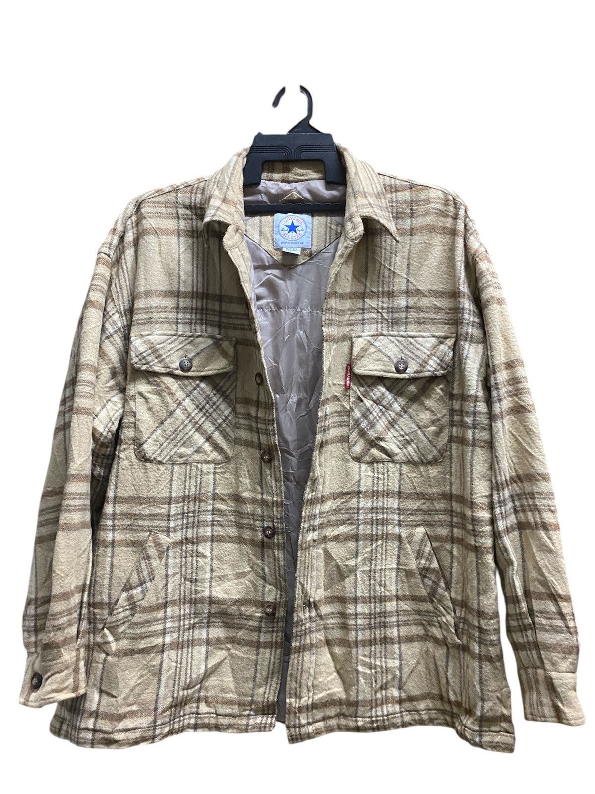 Converse × Vintage Converse Flannel Jacket retro Size US XXL / EU 58 / 5 - 8 Thumbnail