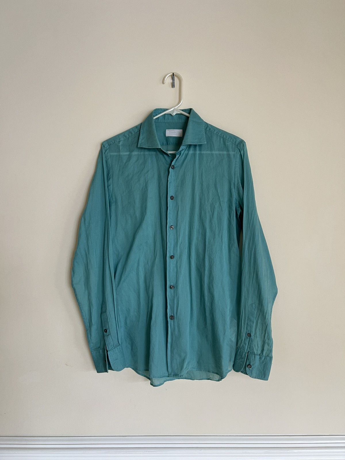 Prada Prada - Dress Shirt Size US M / EU 48-50 / 2 - 1 Thumbnail