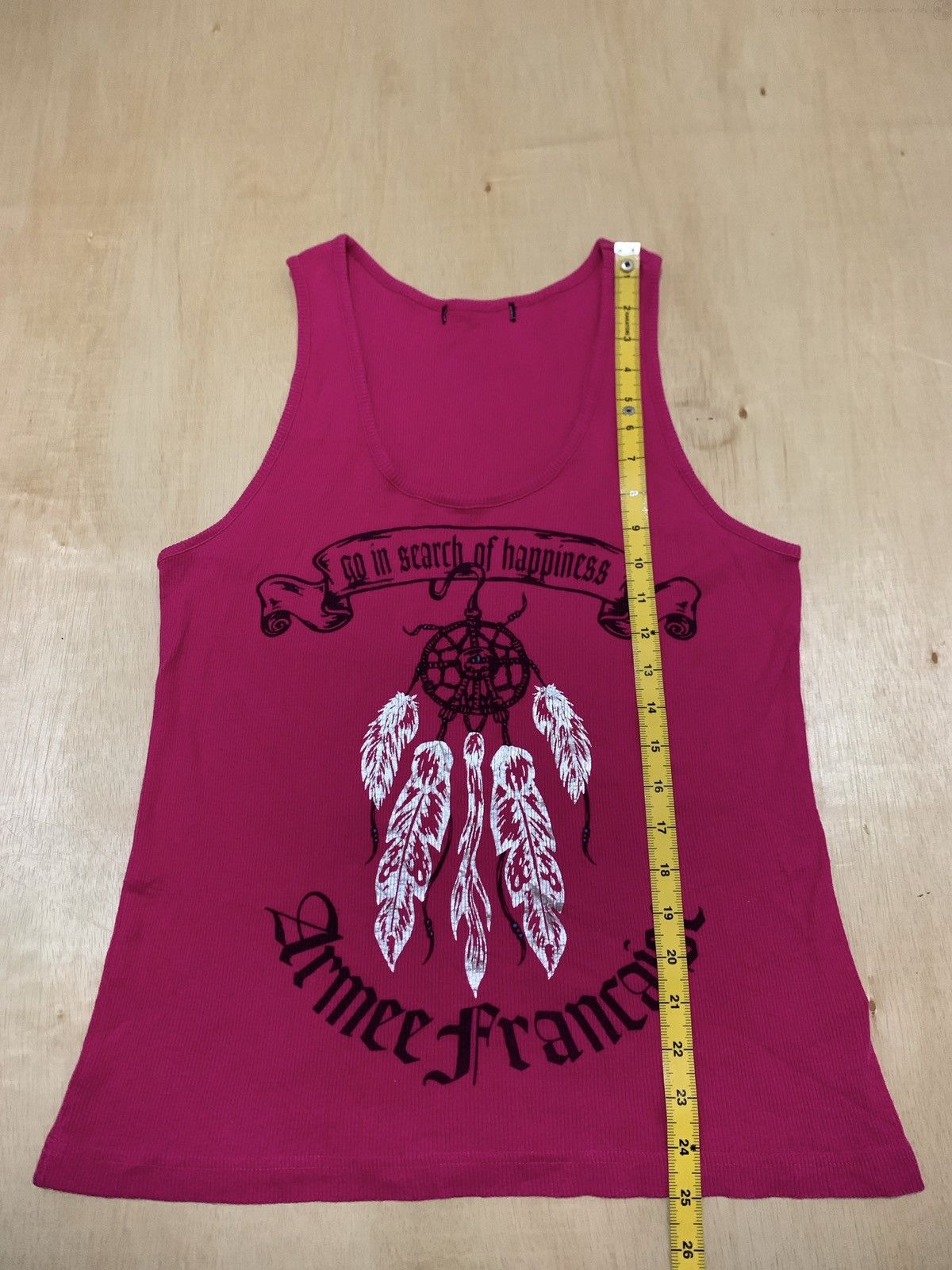 Hysteric Glamour × If Six Was Nine × Japanese Brand Y2k go in search of happiness Tank top punk style Size ONE SIZE - 11 Thumbnail