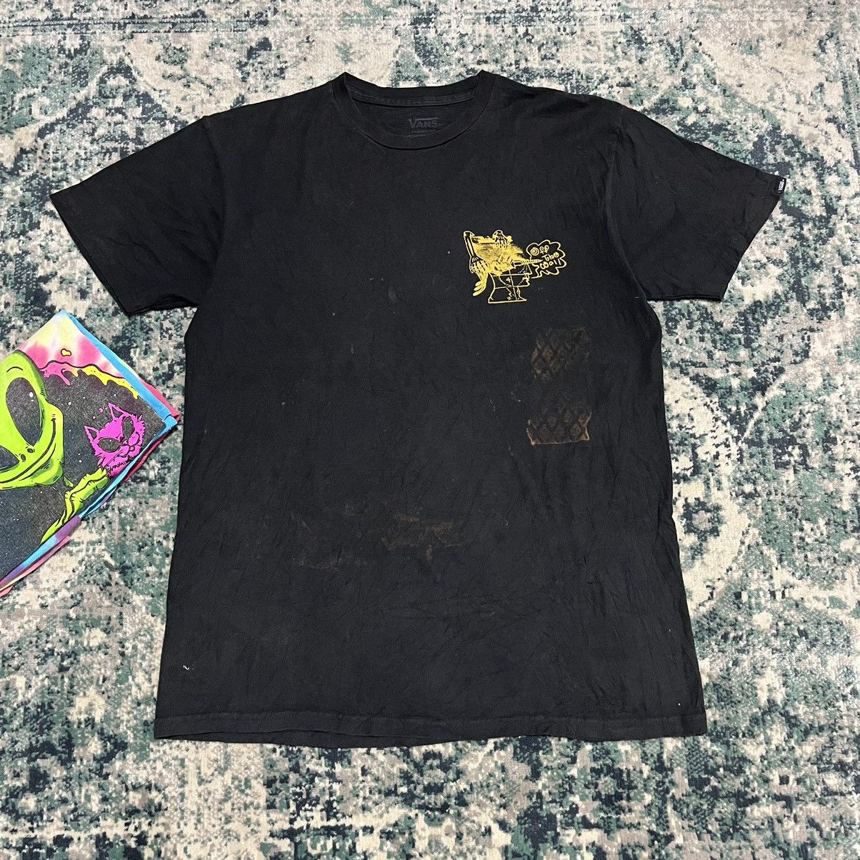 Vans ⚡️STEALS⚡️Vans Backhit Logo Head Drill Design Tee Size US M / EU 48-50 / 2 - 2 Thumbnail