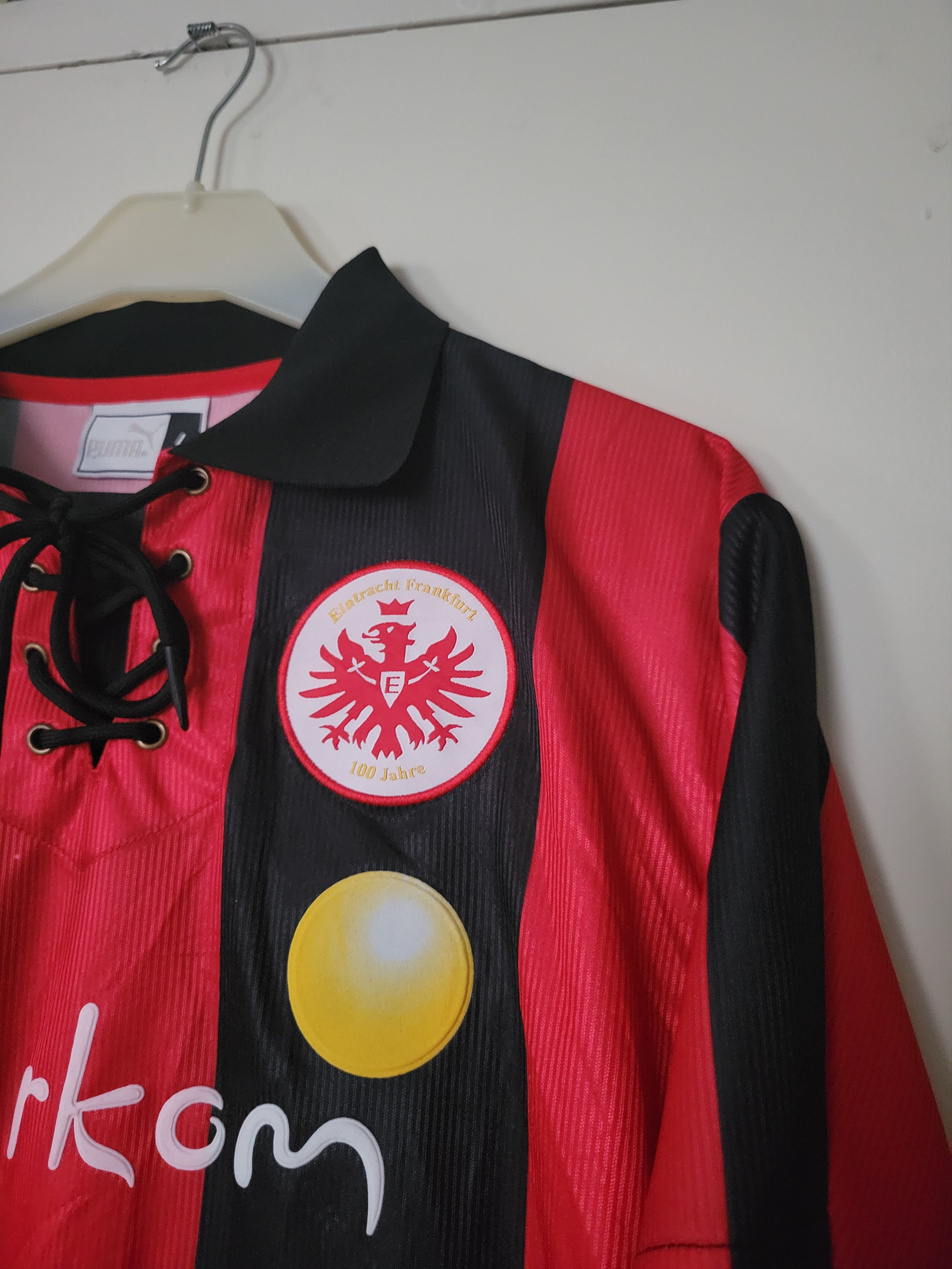 Other Eintracht Frankfurt 1998-2000 Fußball vintage Trikot Jersey Size US L / EU 52-54 / 3 - 5 Thumbnail