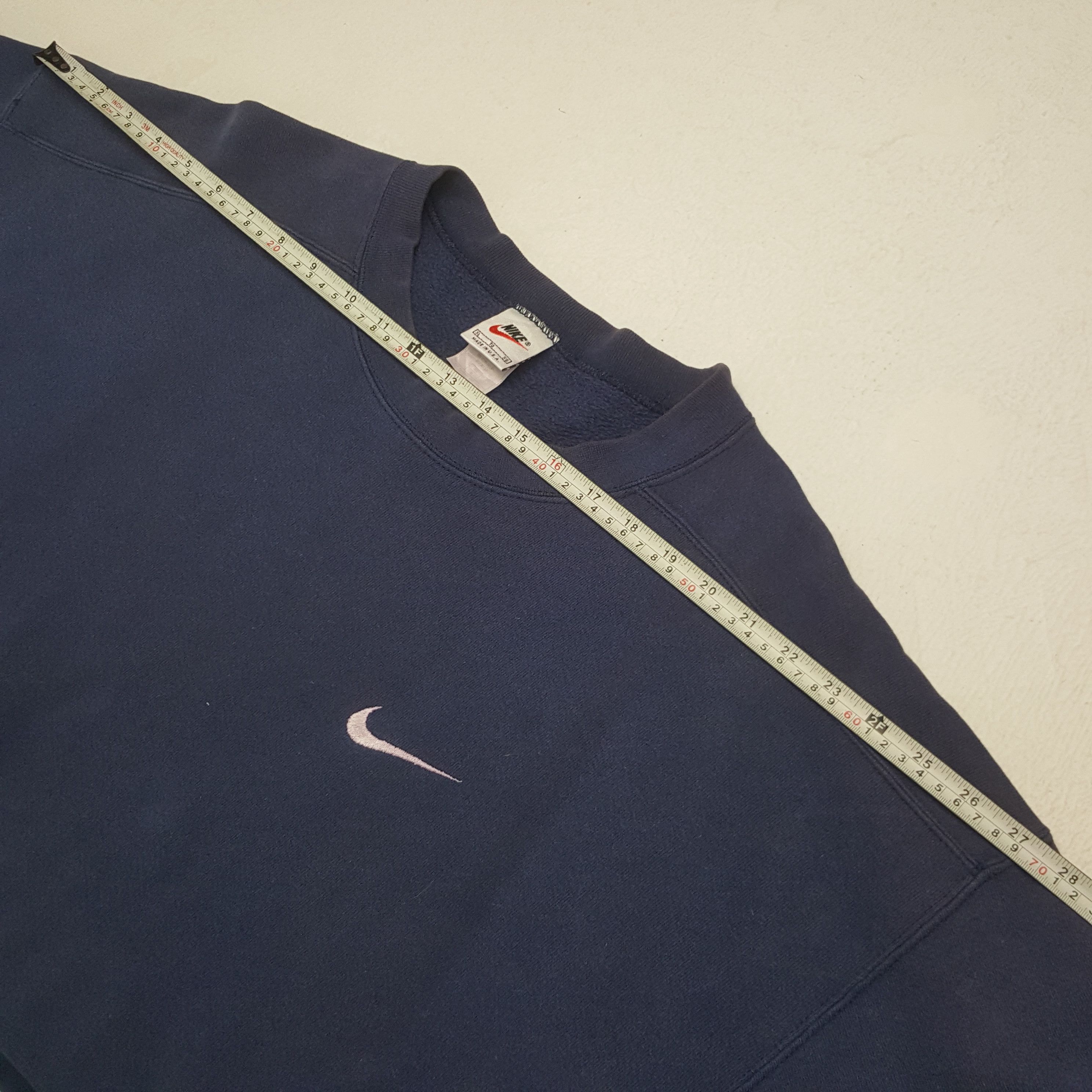 Nike Vintage Nike American Small Swoosh Sweatshirt C291N15 Size US XXL / EU 58 / 5 - 5 Thumbnail