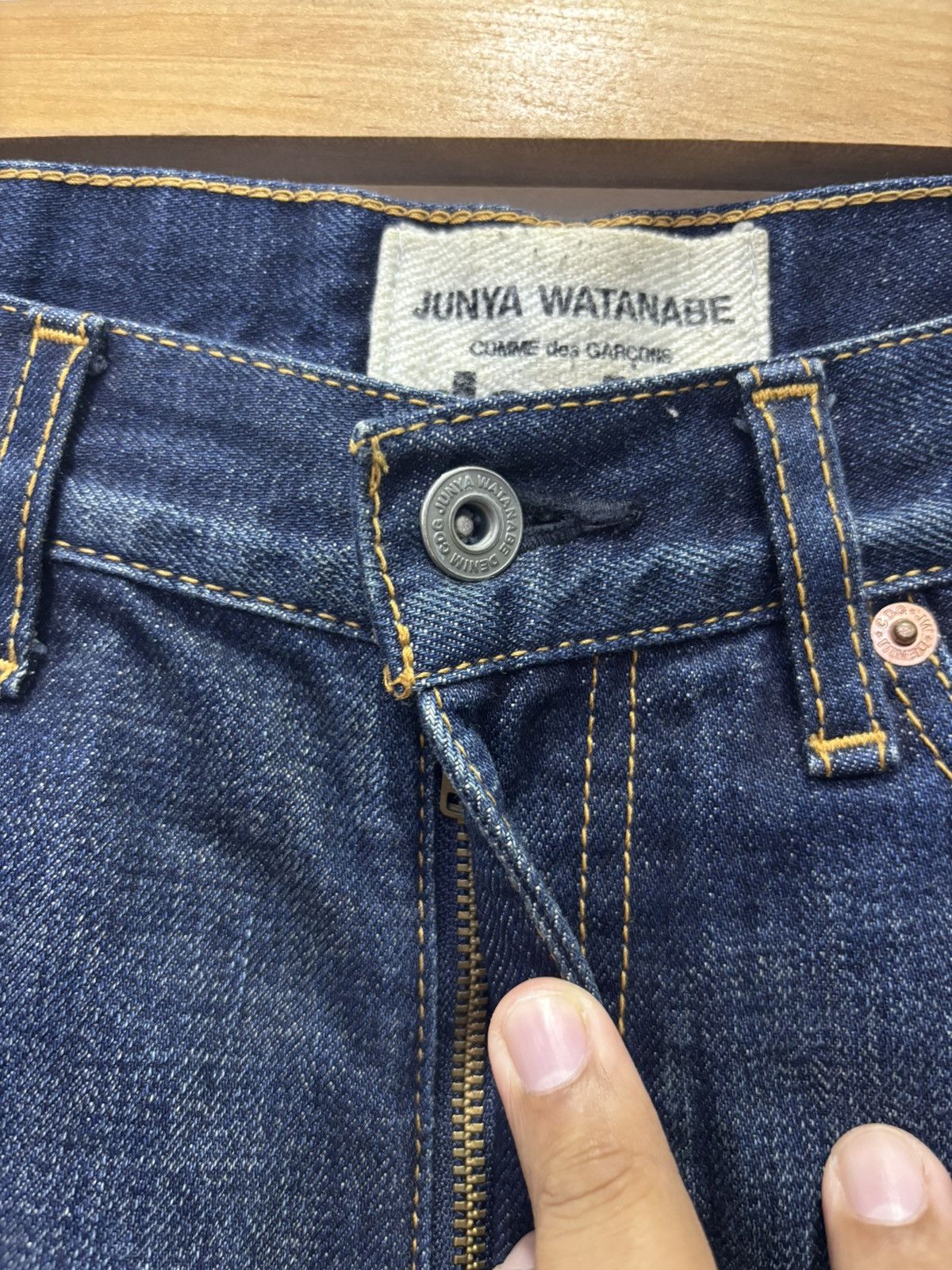 Junya Watanabe Junya Watanabe Selvedge Denim Jeans Size US 31 - 2 Thumbnail