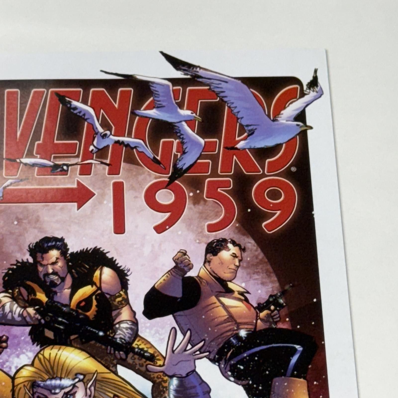Marvel Comics Marvel AVENGERS 1959 Limited Series #3 of 5 JAN 2012 Comic Size ONE SIZE - 4 Thumbnail