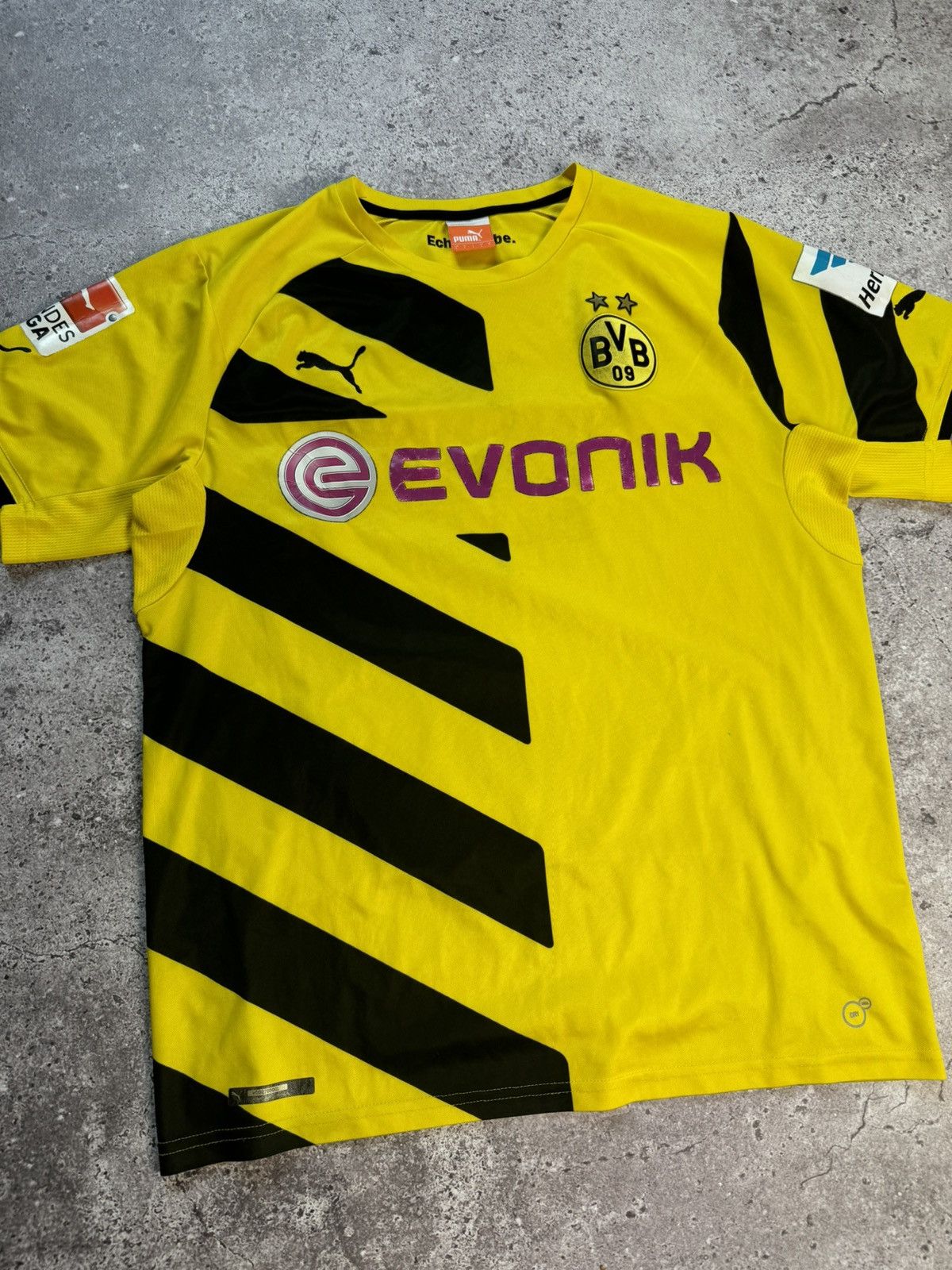 Puma × Vintage Borussia Dortmund Puma Hummels T Shirt Jersy Football Rare Size US L / EU 52-54 / 3 - 2 Thumbnail