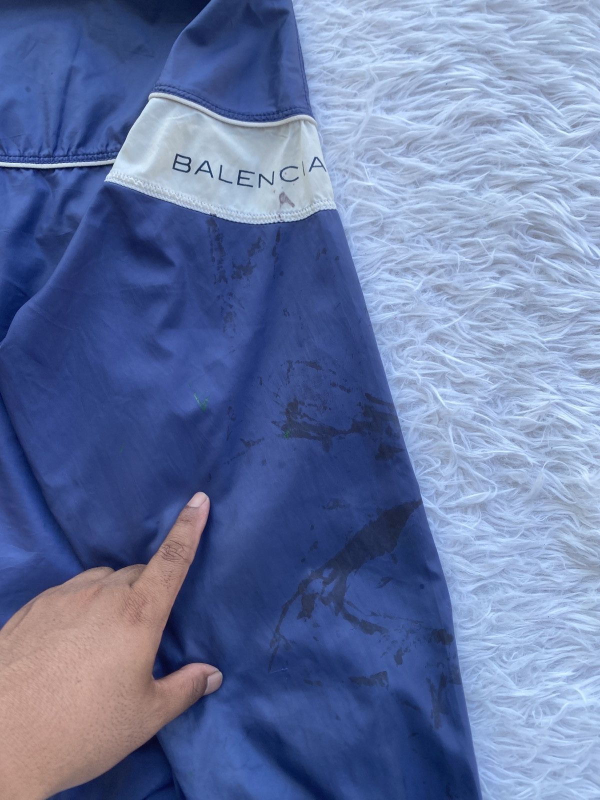 Balenciaga Rare Vintage Balenciaga Sports Windbreaker Size US M / EU 48-50 / 2 - 24 Thumbnail