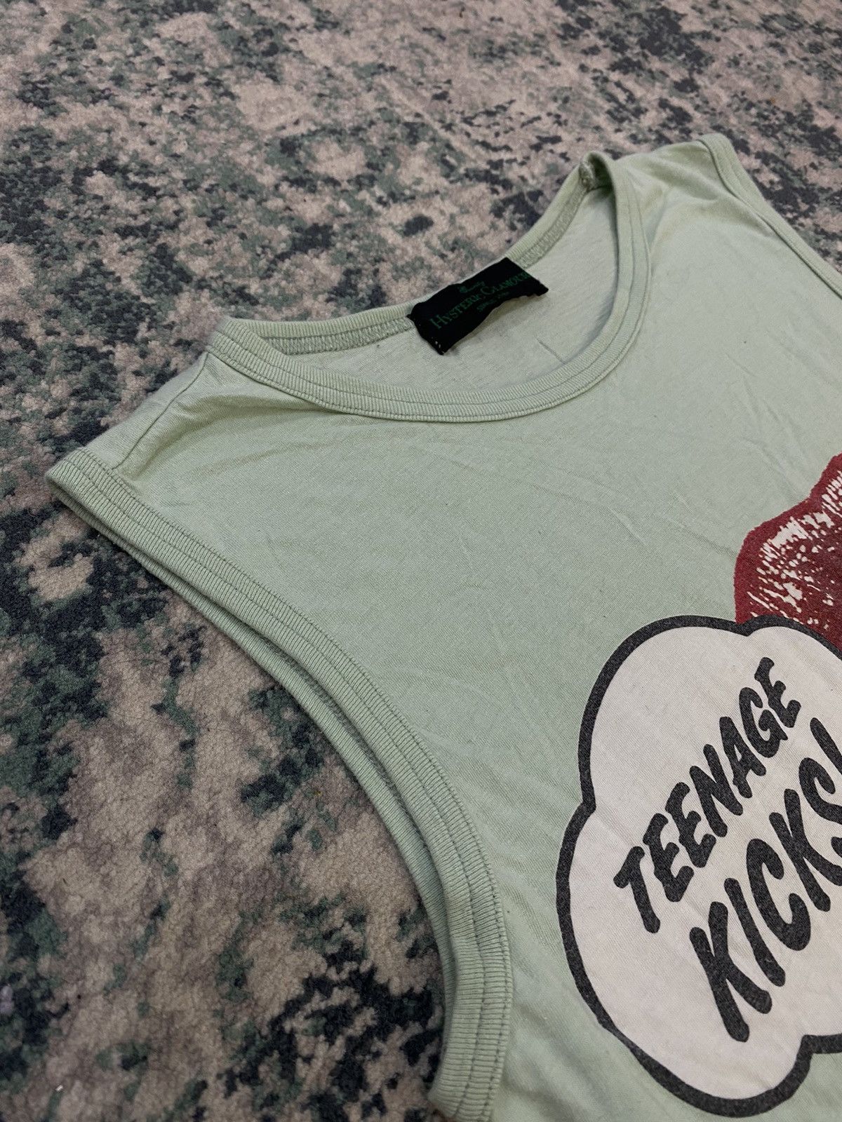 Hysteric Glamour Hysteric Glamour Teenage Kicks ! Tank Tope Sleeveless Size S / US 4 / IT 40 - 9 Thumbnail