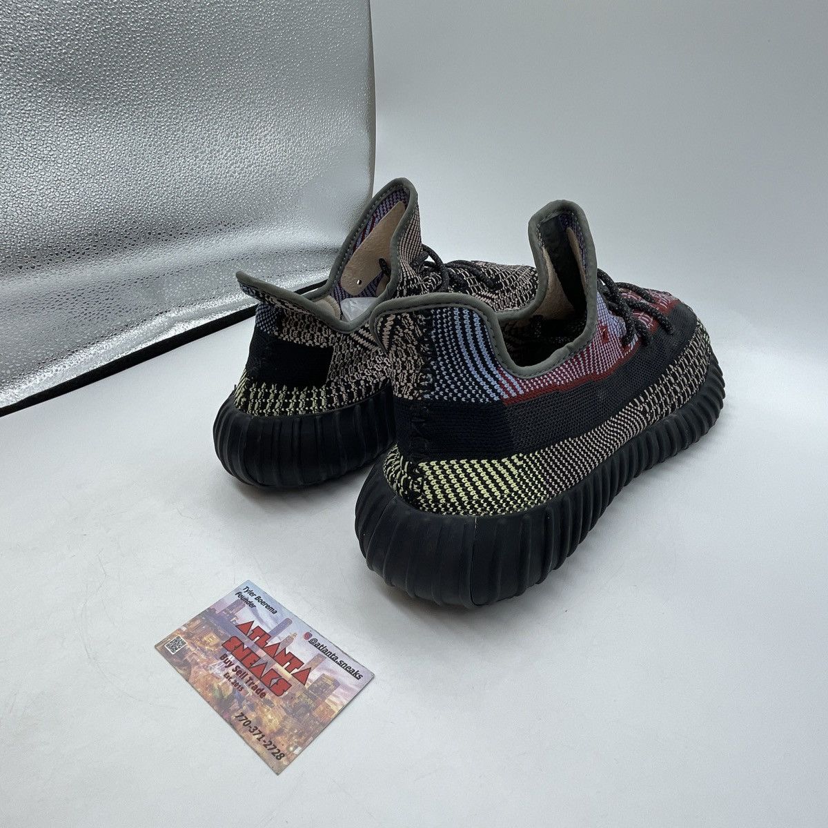 Adidas Yeezy boost 350 yecheil non reflective Size US 13 / EU 46 - 5 Thumbnail
