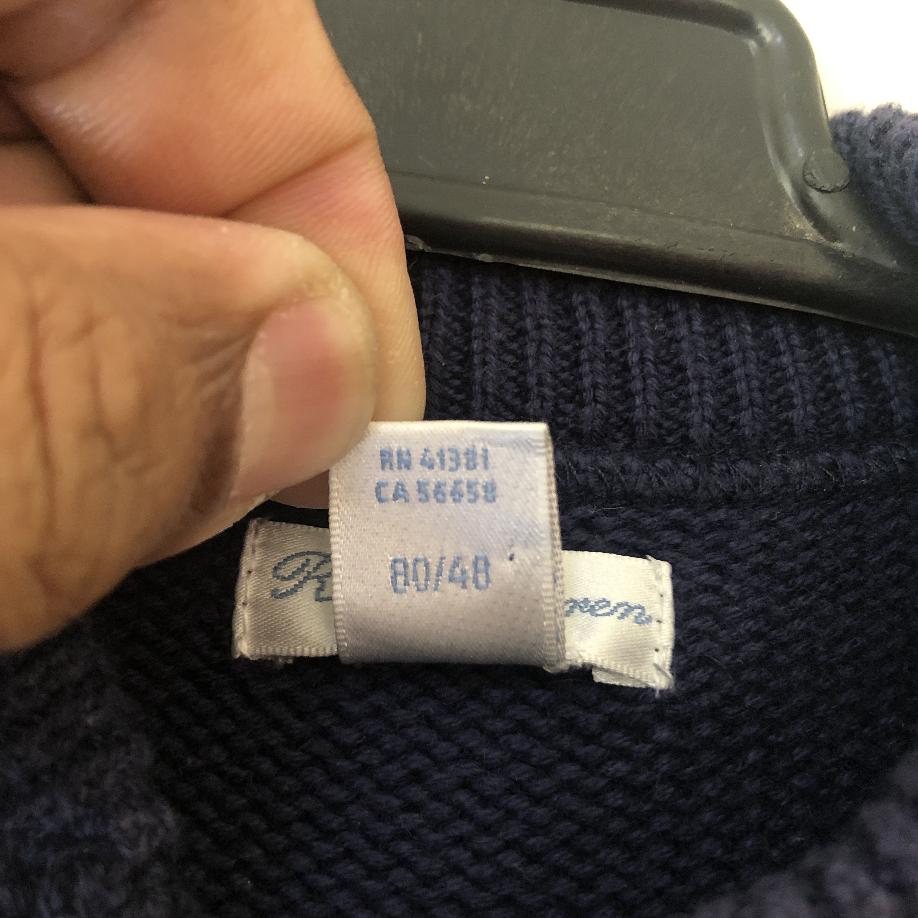 Ralph Lauren Ralph Lauren Cotton Full-Zip Jumper Baby Size 12M Size US XXS / EU 40 - 5 Thumbnail