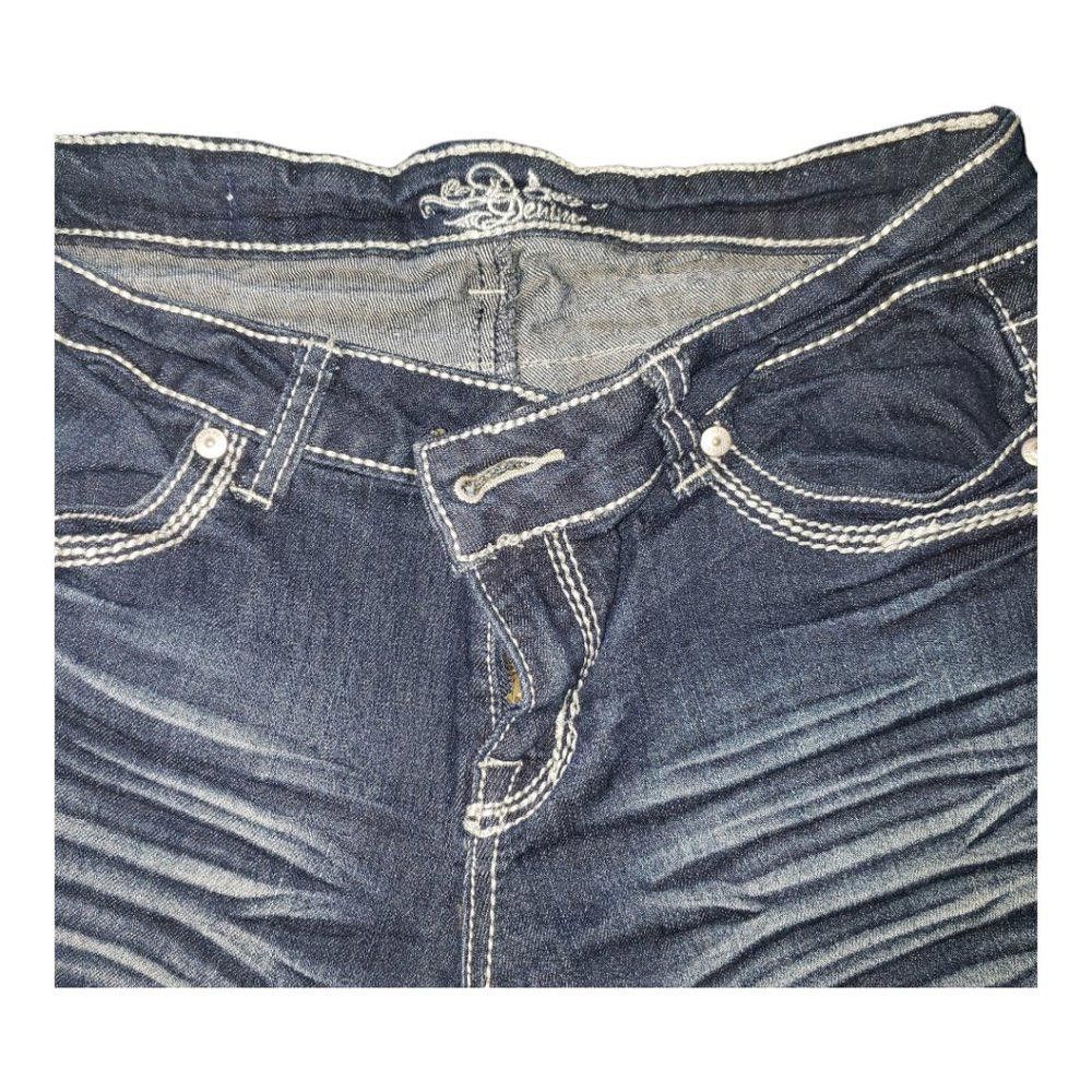 Designer CT145 Do Denim Knee Length Jeans Size 3 Size 30" / US 8 / IT 44 - 5 Thumbnail