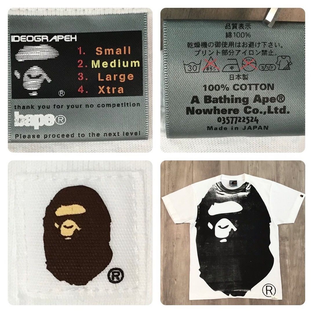 Bape × Nigo 🔥Aoyama Limited🔥 NIGO hand printed GIANT APE HEAD T-shirt Size US M / EU 48-50 / 2 - 5 Thumbnail