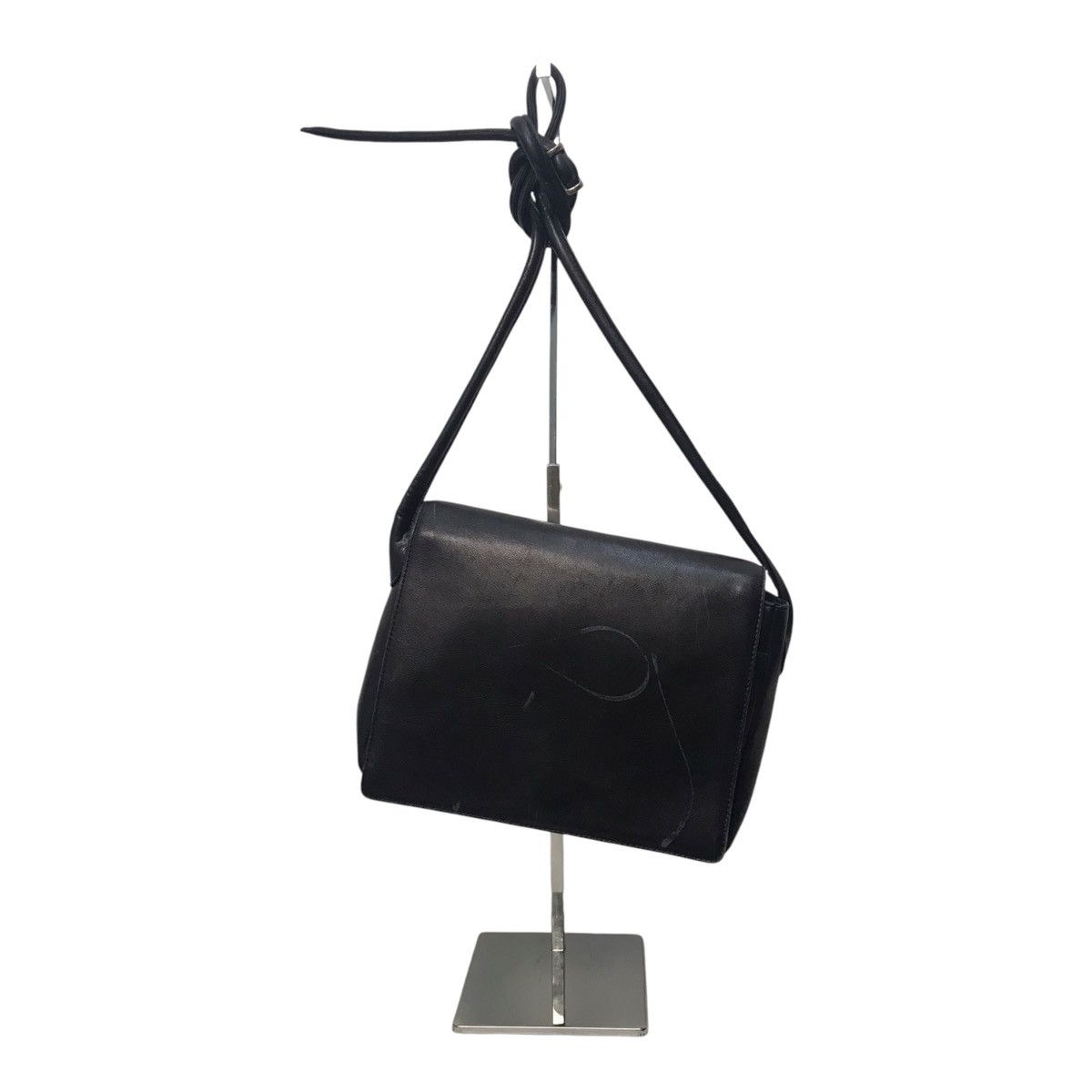 Issey Miyake × Japanese Brand × Vintage Issey Miyake Full Leather Sling Bag Size ONE SIZE - 3 Thumbnail