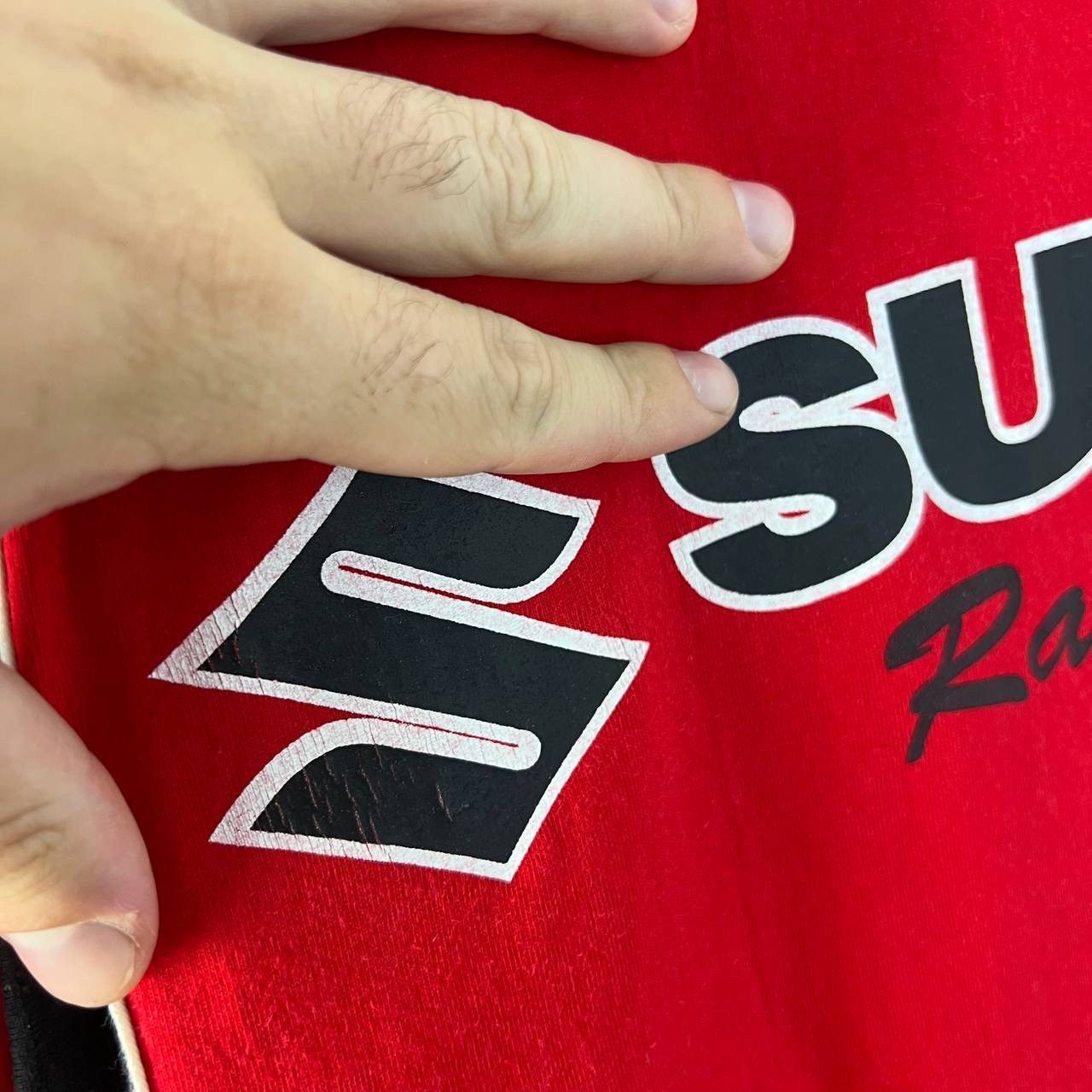 Vintage Vintage Y2K Suzuki Big Logo Racing T-Shirt Size US M / EU 48-50 / 2 - 5 Thumbnail