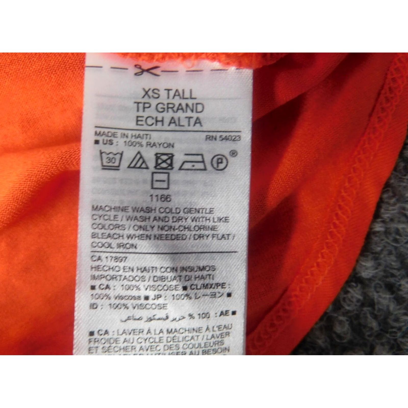 Old Navy Old Navy Womens Blouse XS Orange Crew Neck Pullover Stretch Solid Casual Shirt Ladies Small? Size XS / US 0-2 / IT 36-38 - 7 Thumbnail