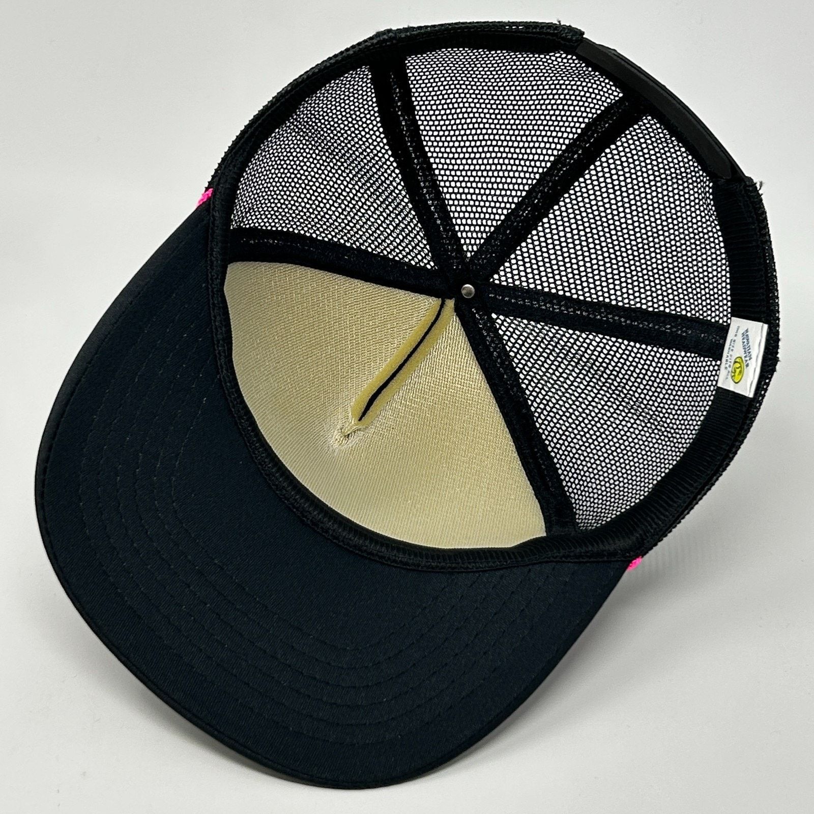 Vintage Vintage 90s Hawaii Trucker Hat Baseball Cap Rope Cord Black Size ONE SIZE - 4 Thumbnail