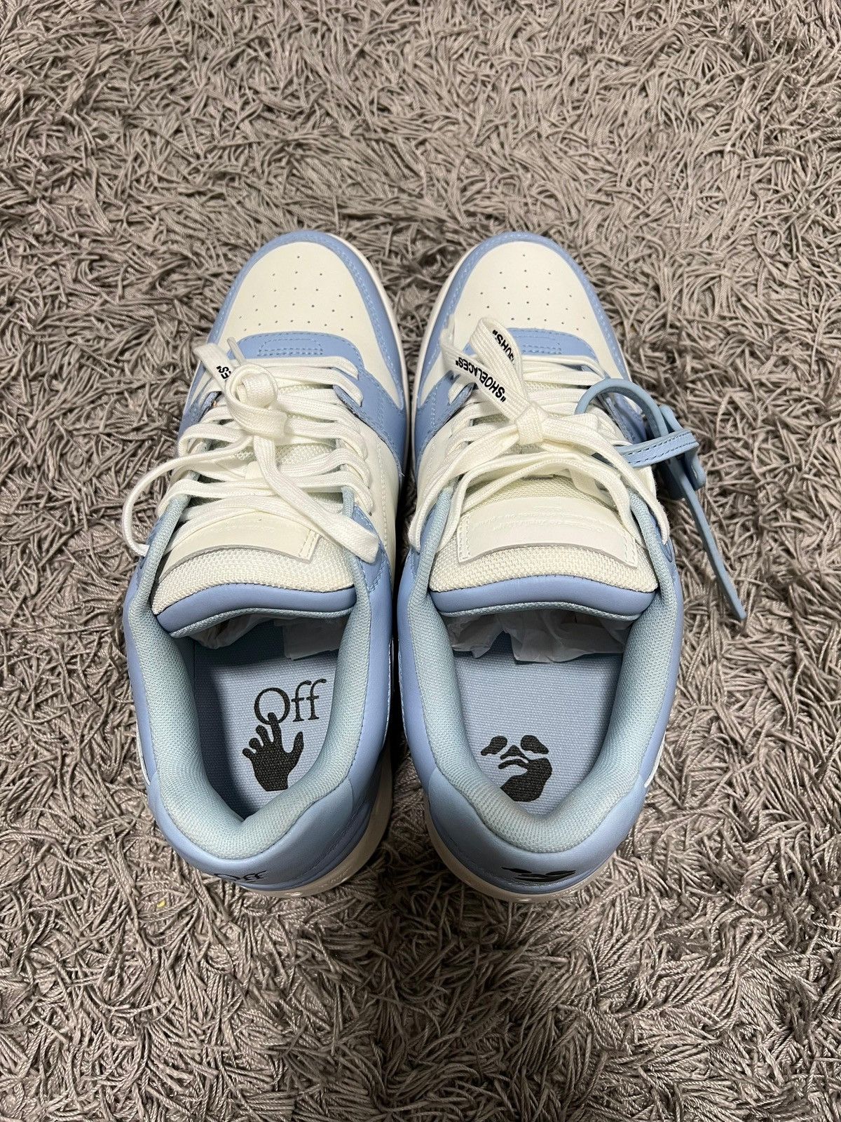 Off-White Off White Out Of Office Calf leather sneaker Size US 8.5 / EU 41-42 - 2 Thumbnail