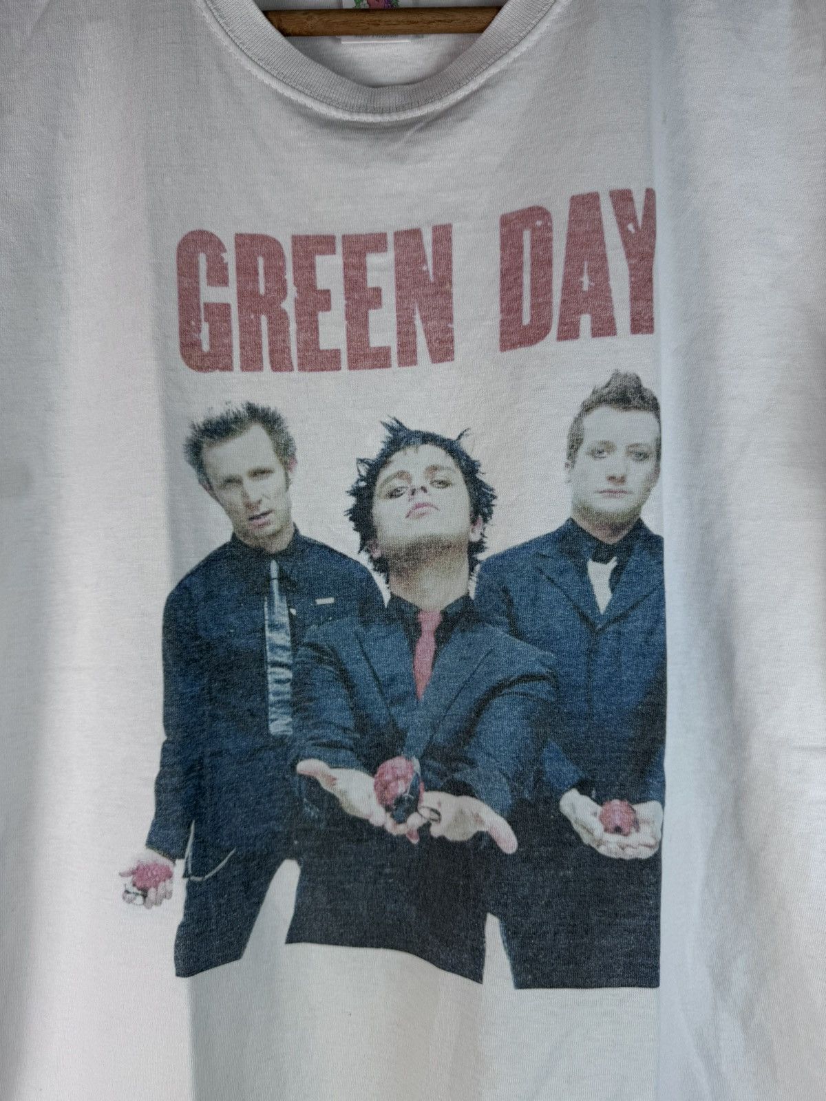 Band Tees Vintage 00s Green Day t-shirt rare retro hype Size US L / EU 52-54 / 3 - 3 Thumbnail