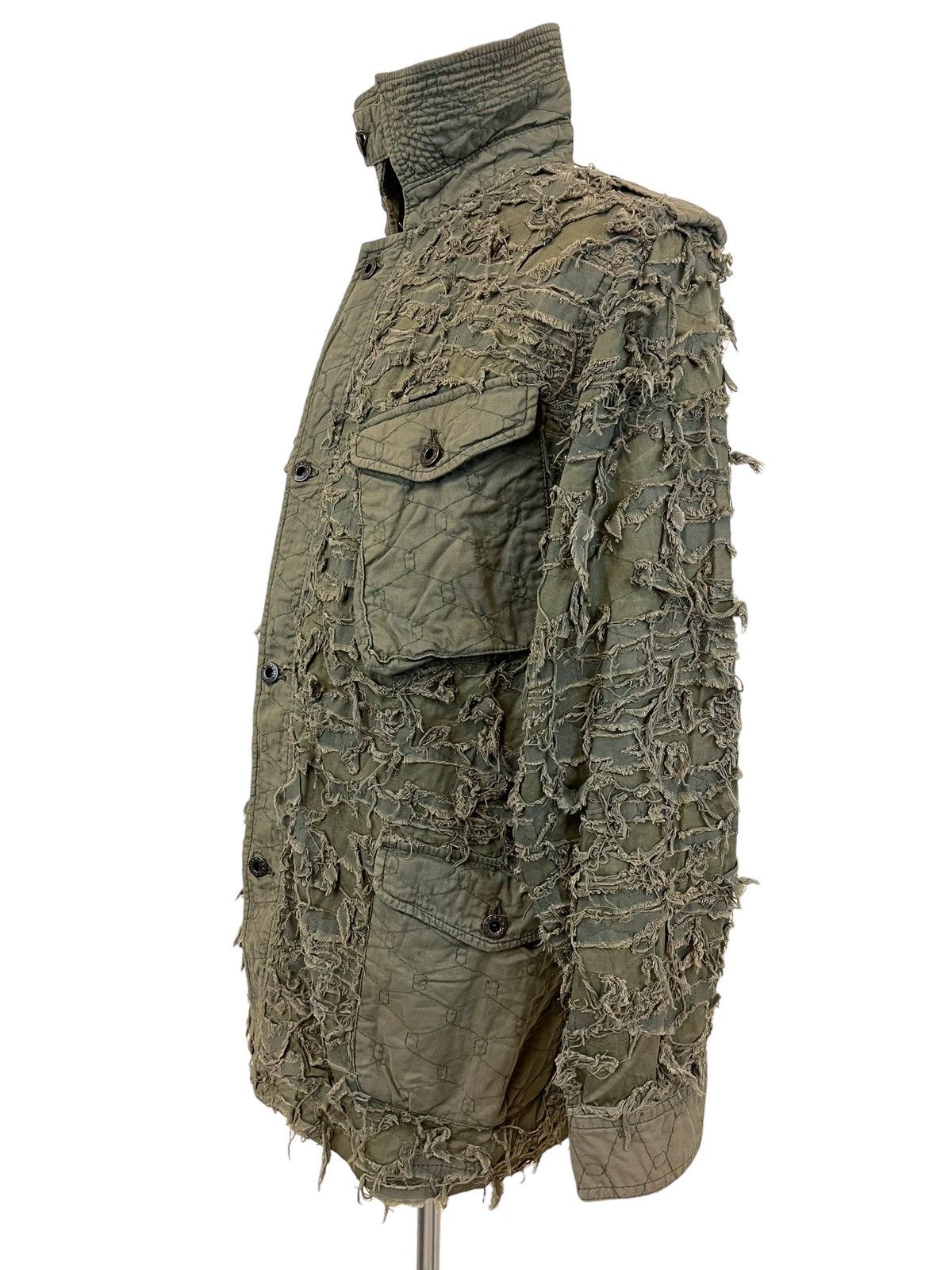 Japanese Brand Japanese Brand Mangrove Distressed Army Jacket Size US L / EU 52-54 / 3 - 4 Thumbnail