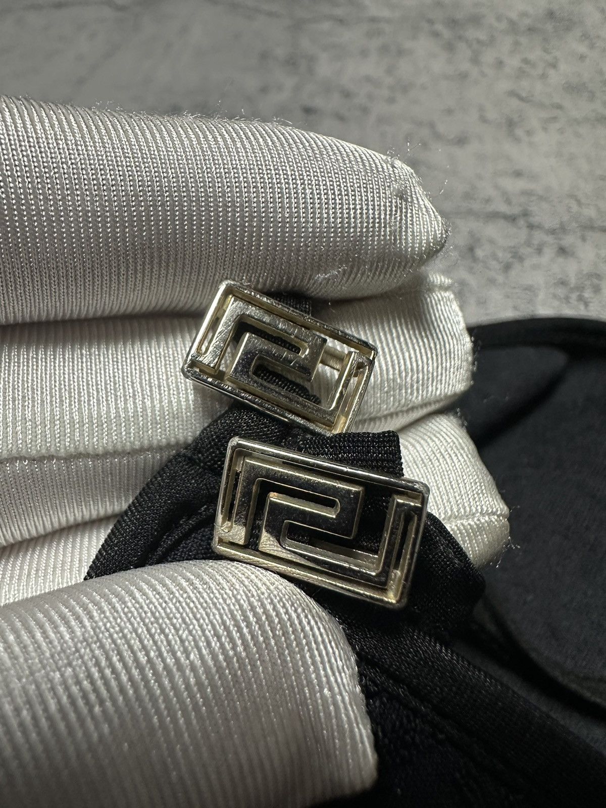 Versace Versace Monogram Logo Stretch Black Tank Top Shirt Size M / US 6-8 / IT 42-44 - 9 Thumbnail