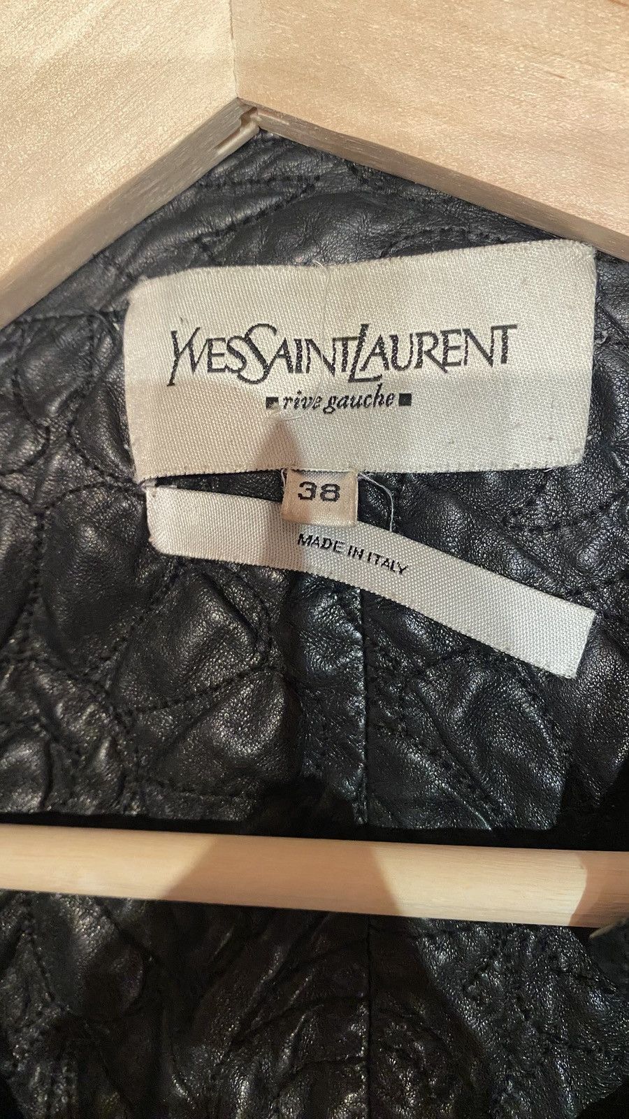 Yves Saint Laurent Yves Saint Laurent Tom Ford Era Leather Jacket Size US S / EU 44-46 / 1 - 4 Thumbnail