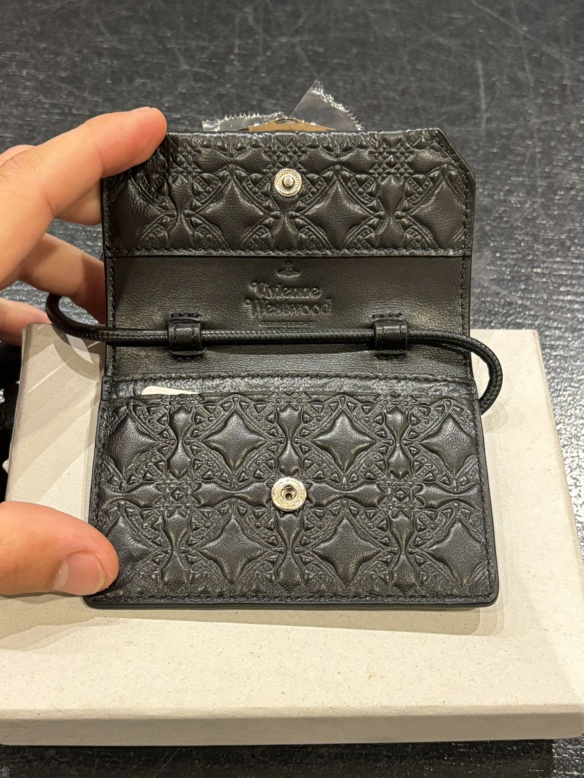 Vivienne Westwood Vivienne Westwood Monogram Cardholder Size ONE SIZE - 3 Thumbnail