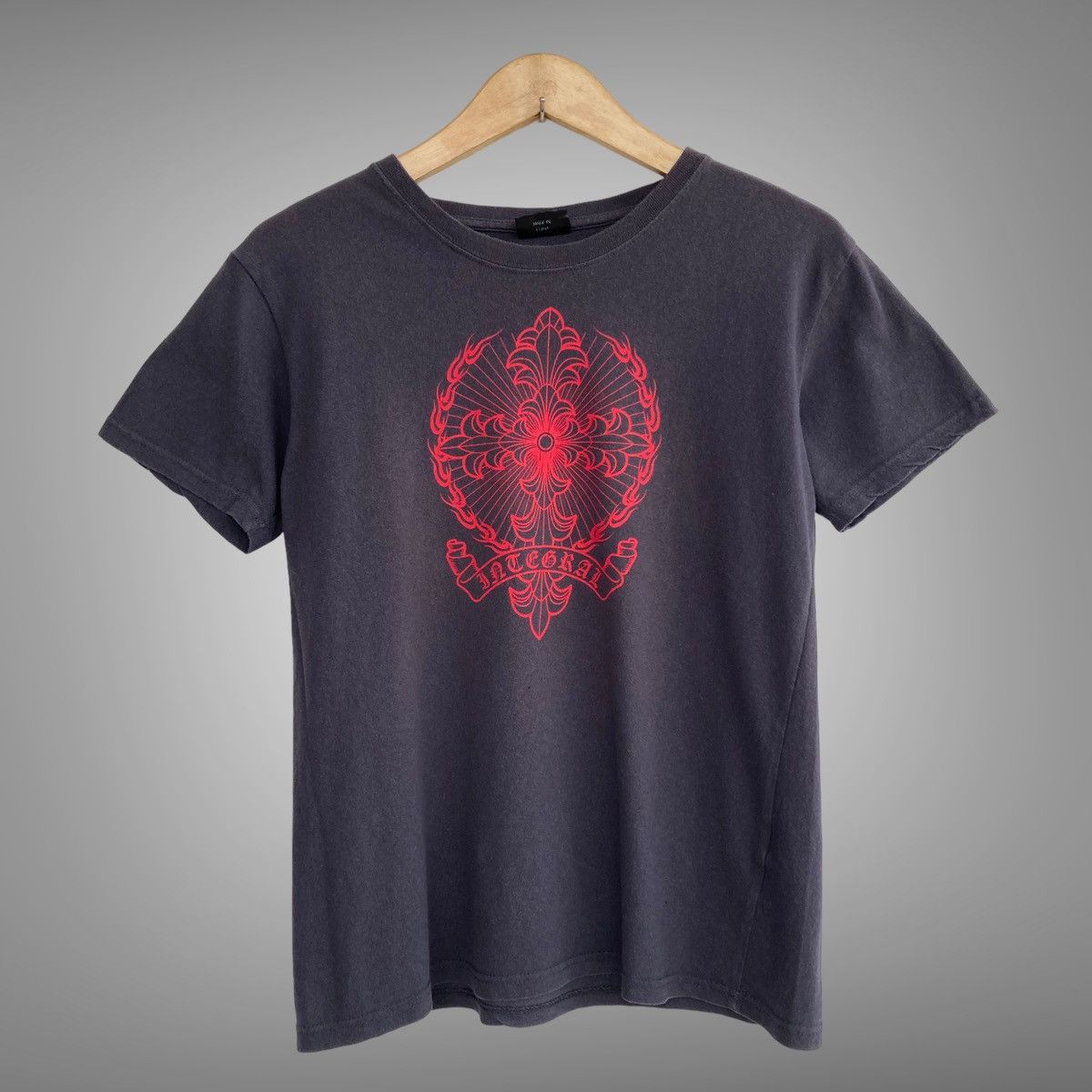 Japanese Brand Japanese "Destroy Integral" Chrome Heart Style Tee Size US M / EU 48-50 / 2 - 4 Thumbnail