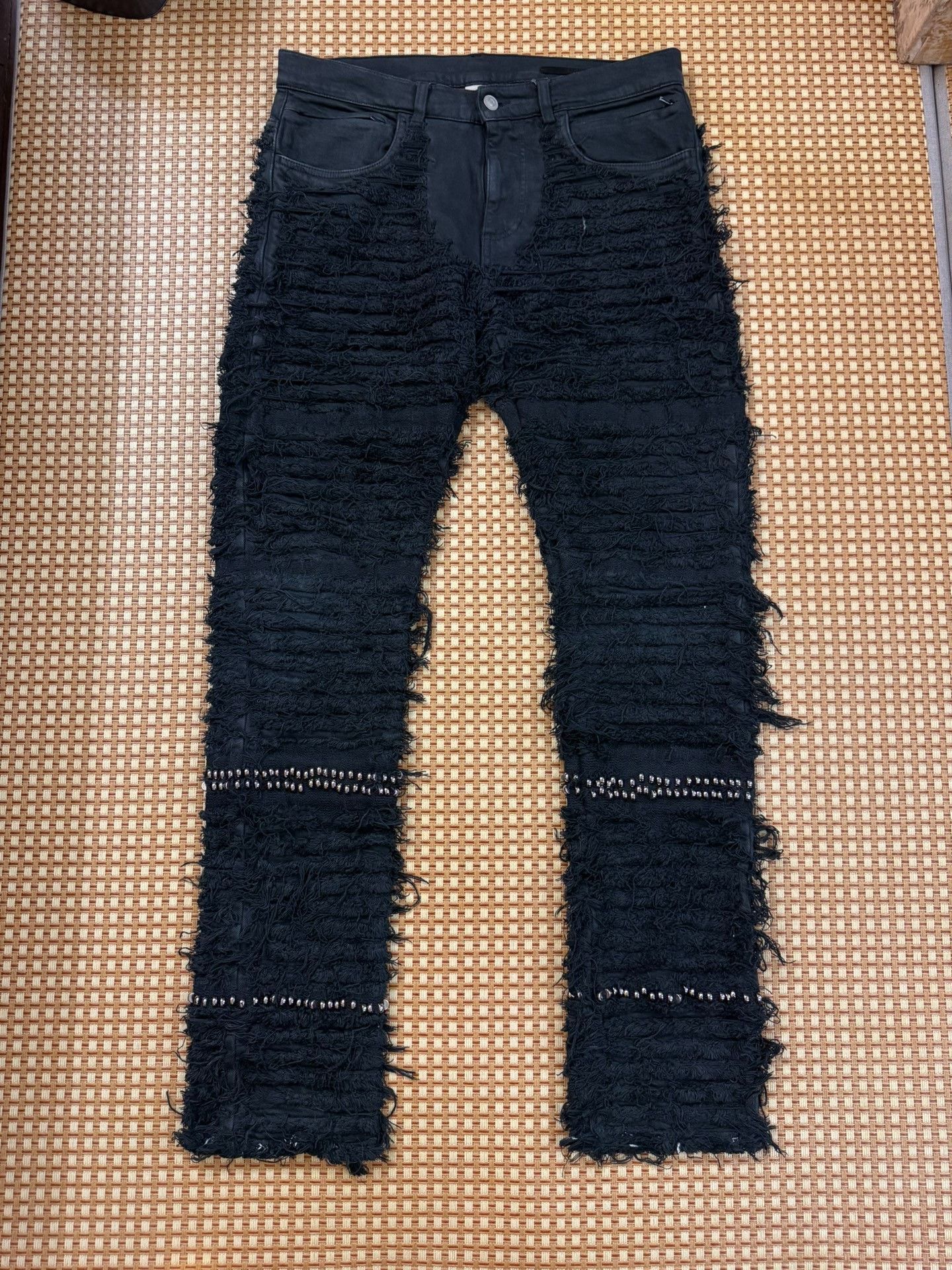 Alyx Alyx x Blackmeans Distressed Jeans Size US 32 / EU 48 - 1 Thumbnail