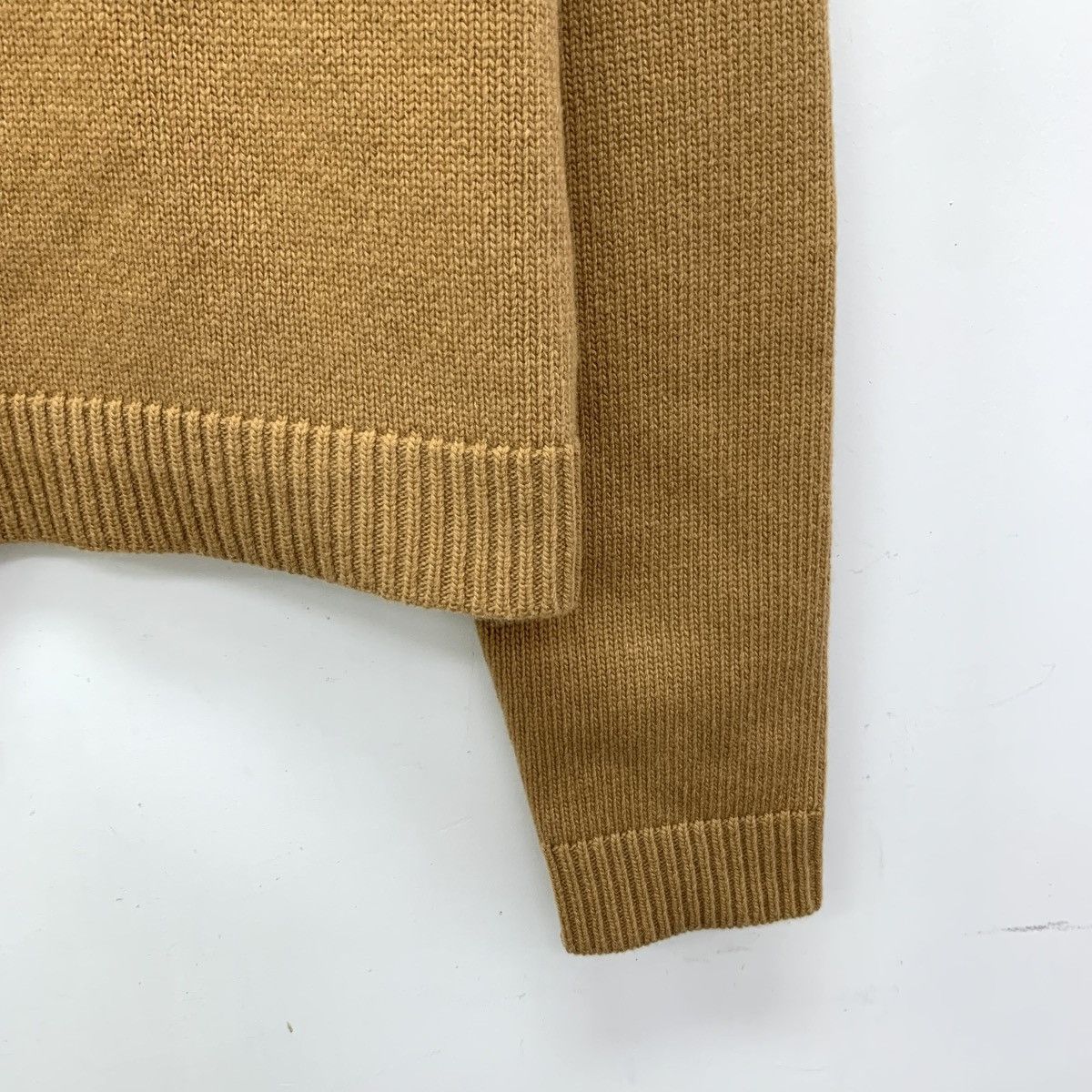 Gucci Gucci Brown Logo Monogram Embroidered Wool Knit Sweater Size S / US 4 / IT 40 - 4 Thumbnail