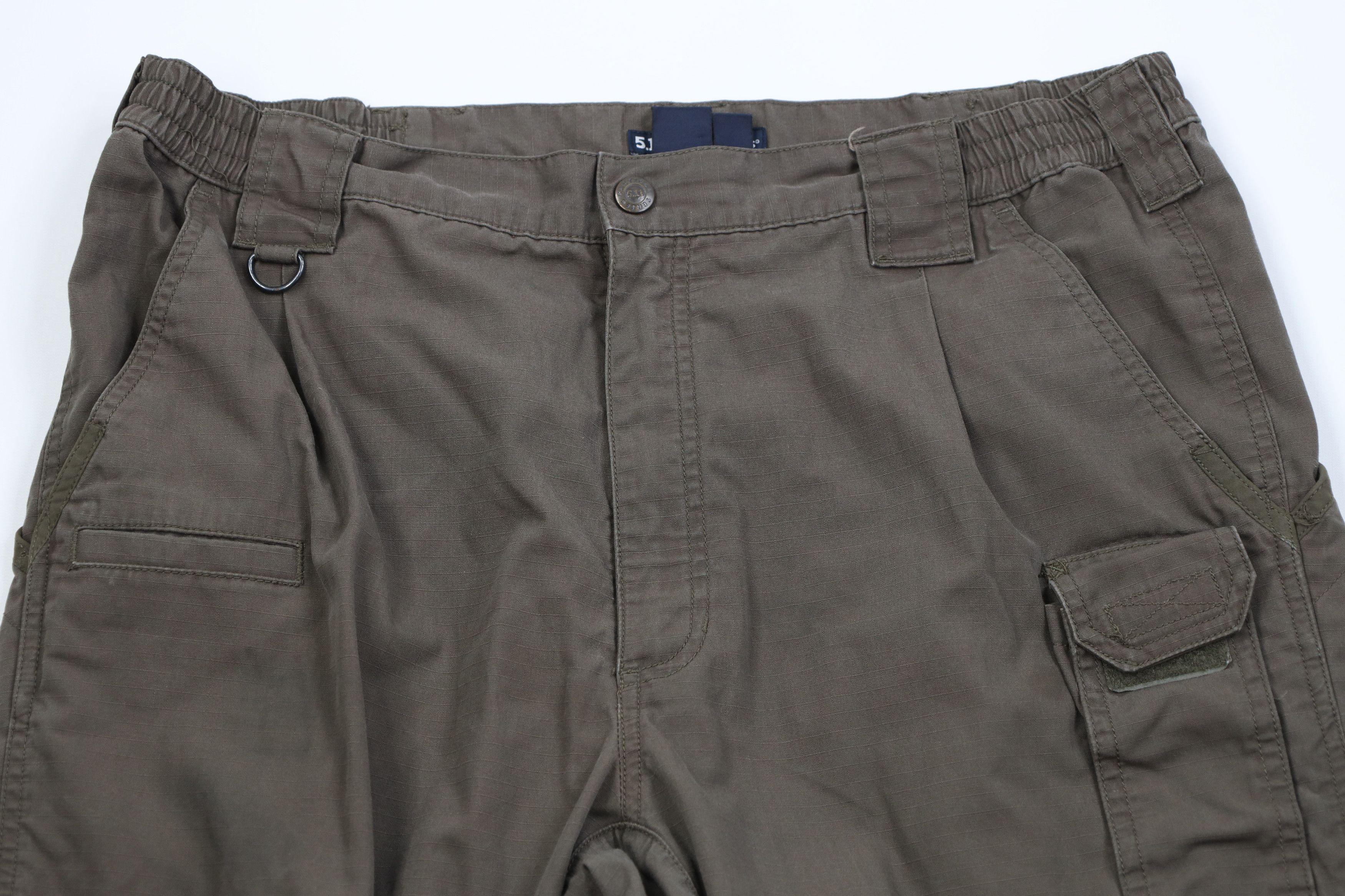 Vintage 5.11 Tactical Series Taclite Pro Ripstop Cargo Pants Green Size US 36 / EU 52 - 2 Thumbnail
